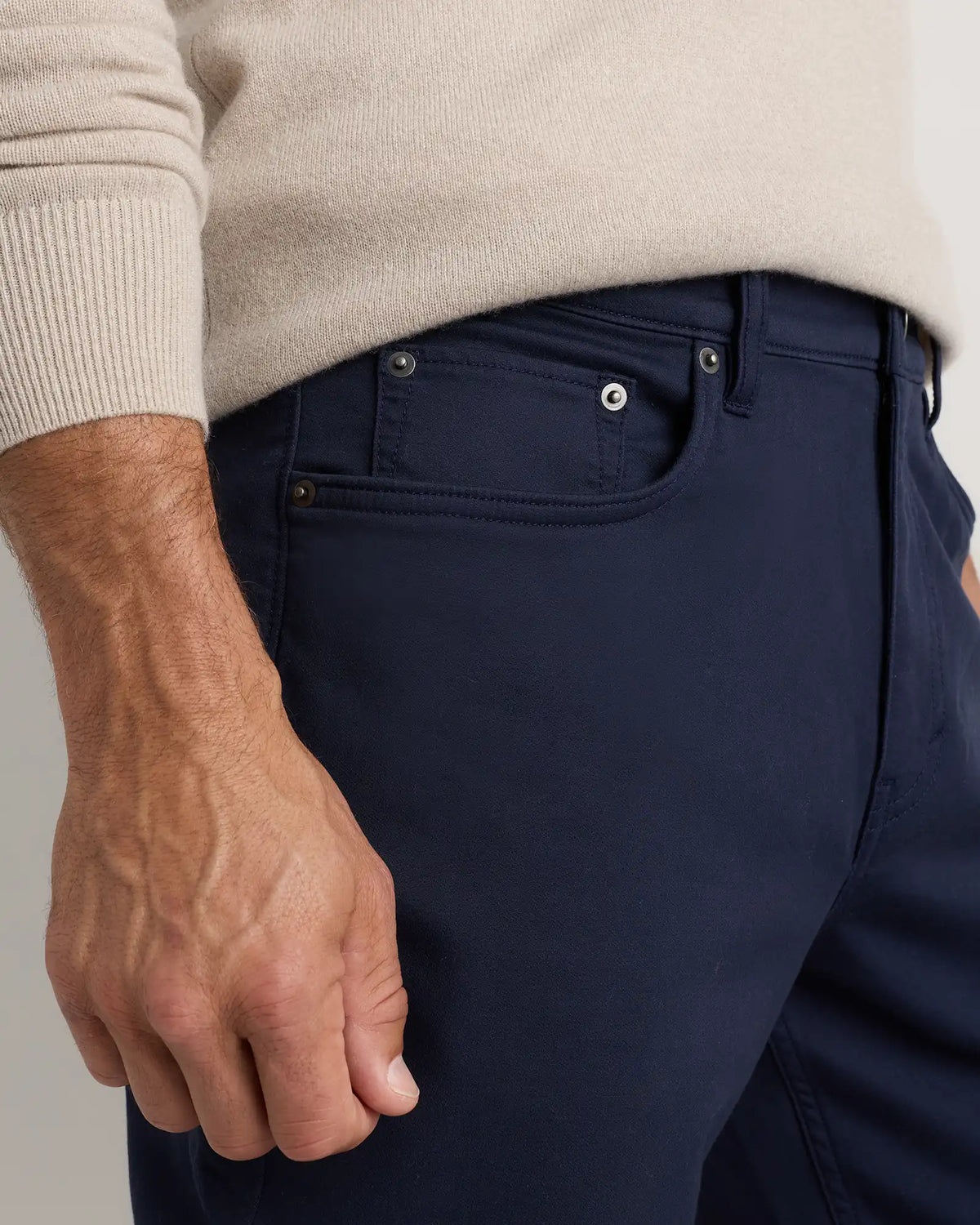 Comfort Stretch Traveler 5-Pocket Pants - Athletic Tapered