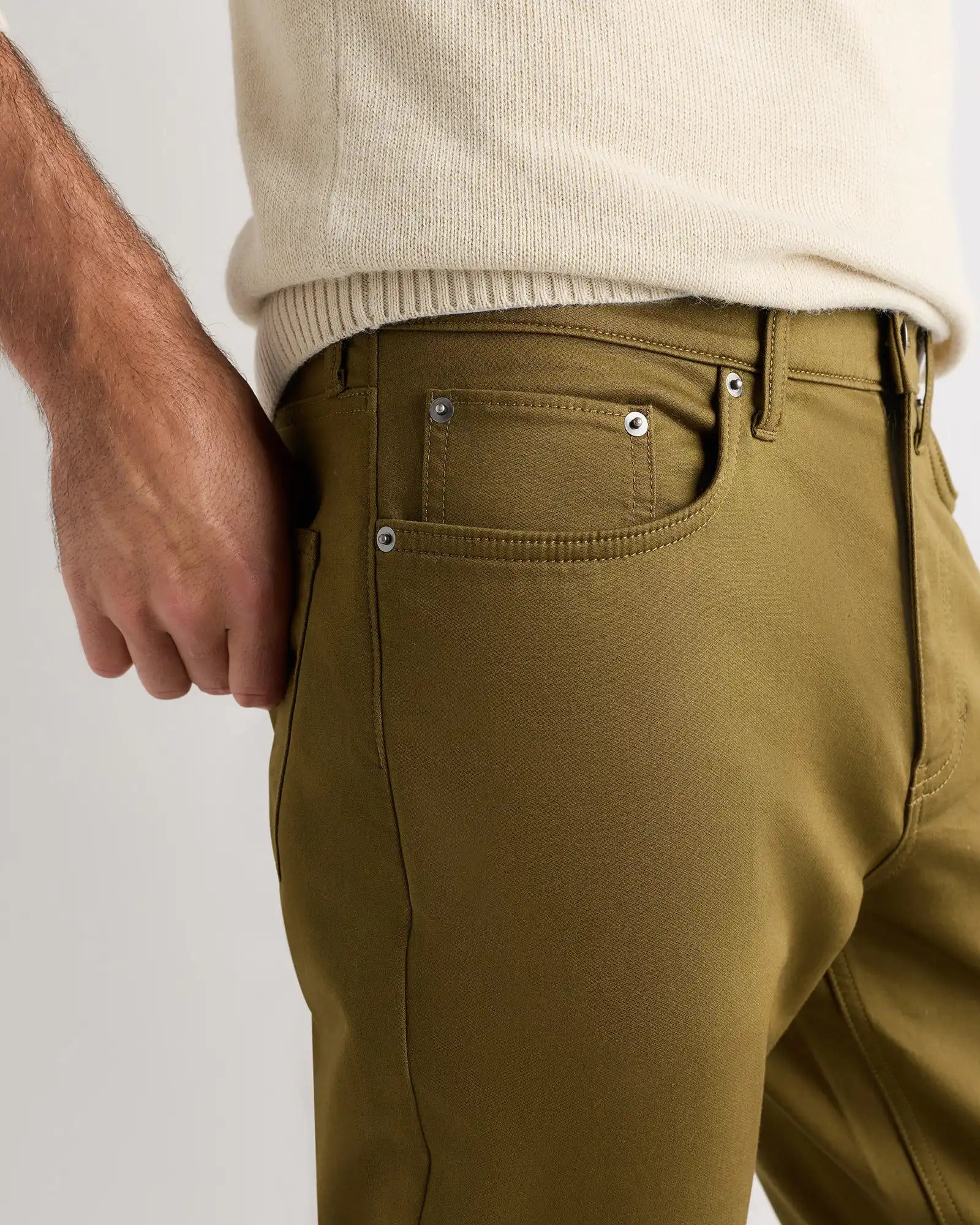 Comfort Stretch Traveler 5-Pocket Pants - Athletic Tapered