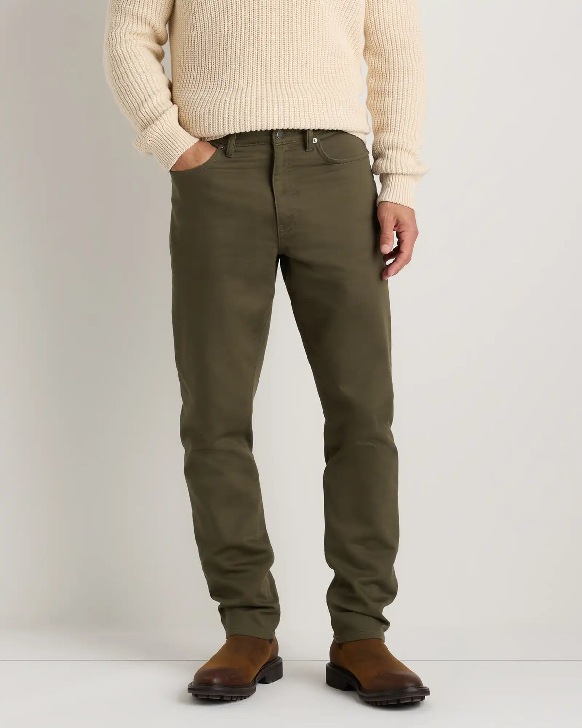 Comfort Stretch Traveler 5-Pocket Pants - Athletic Tapered