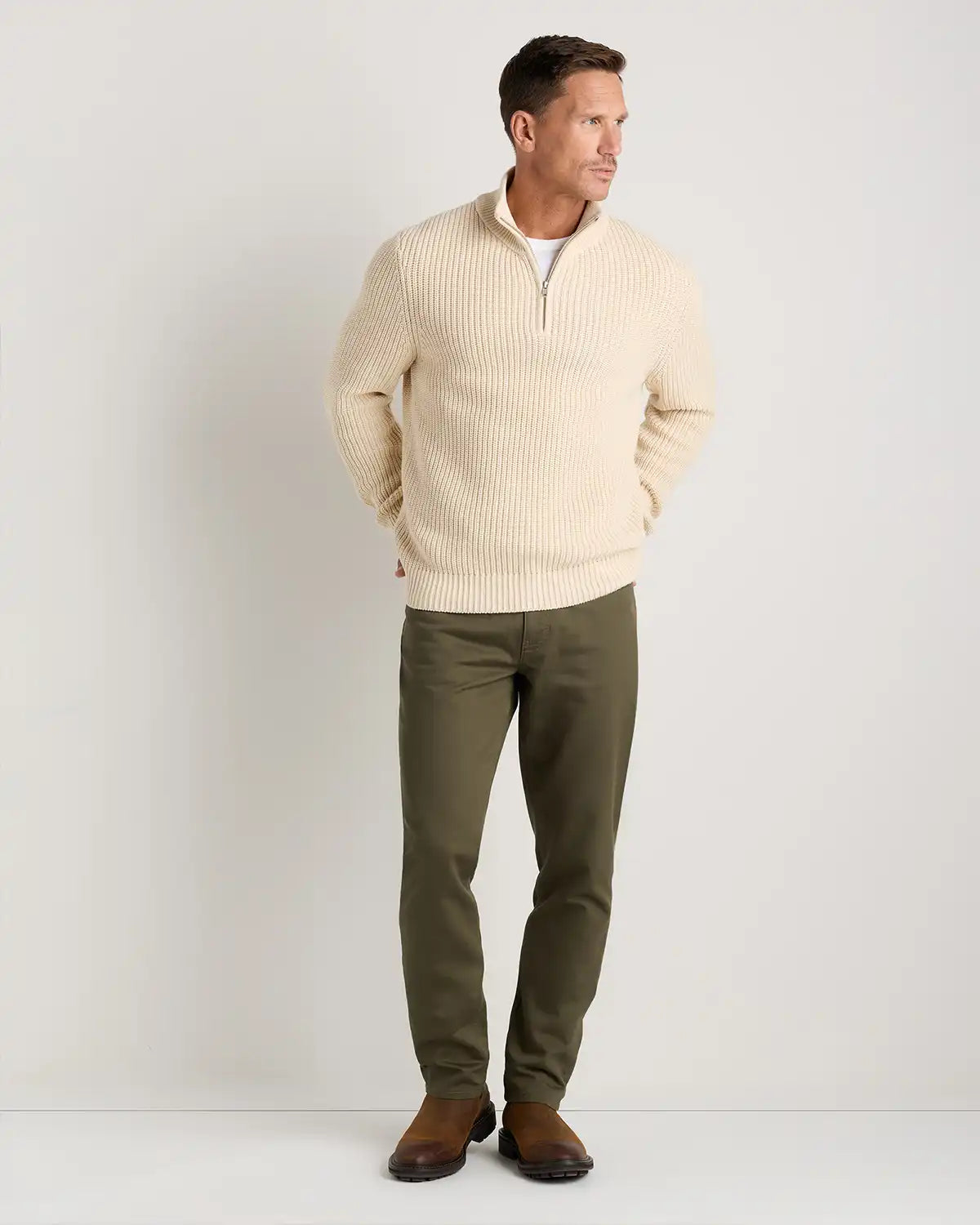 Comfort Stretch Traveler 5-Pocket Pants - Athletic Tapered
