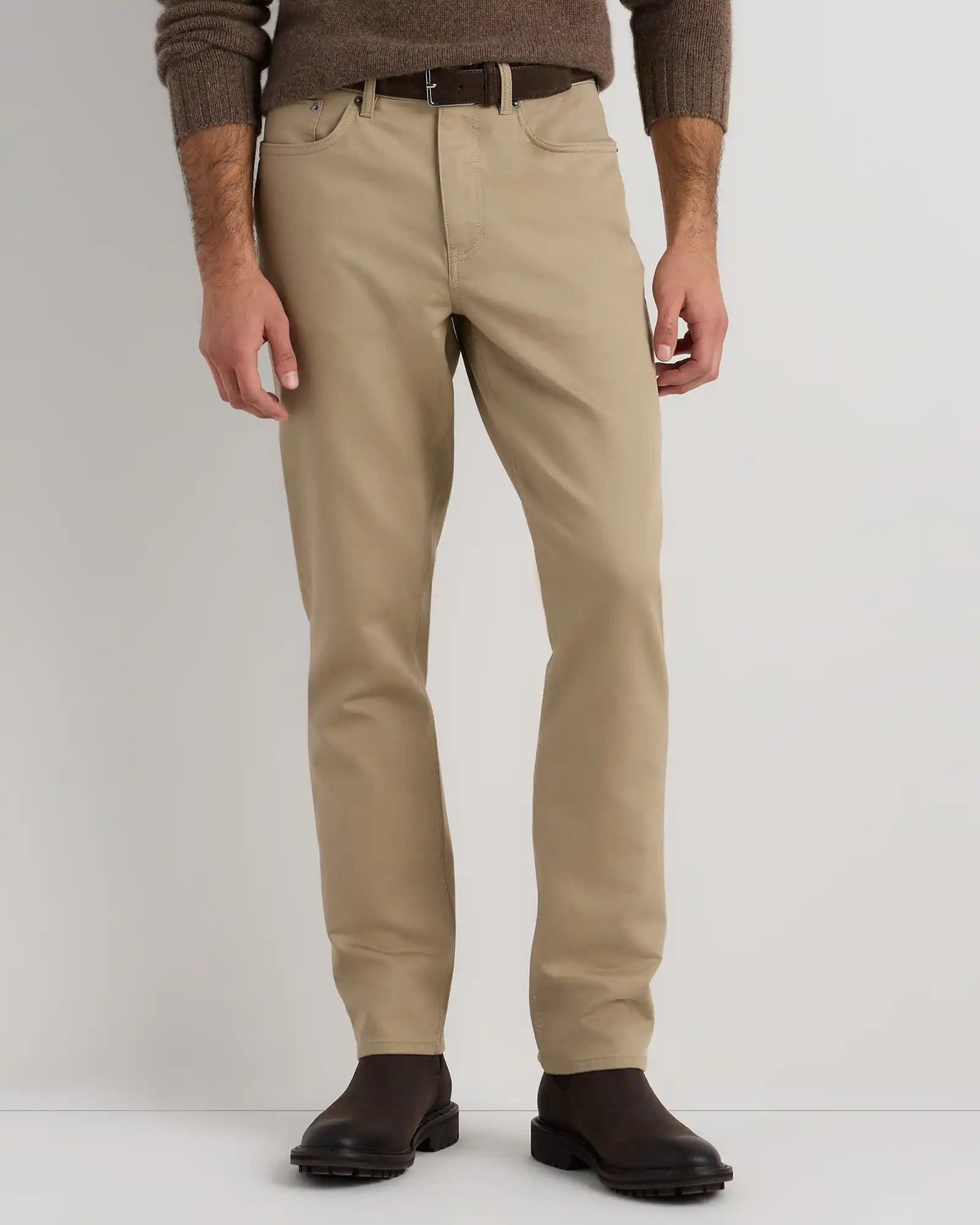 Comfort Stretch Traveler 5-Pocket Pants - Athletic Tapered