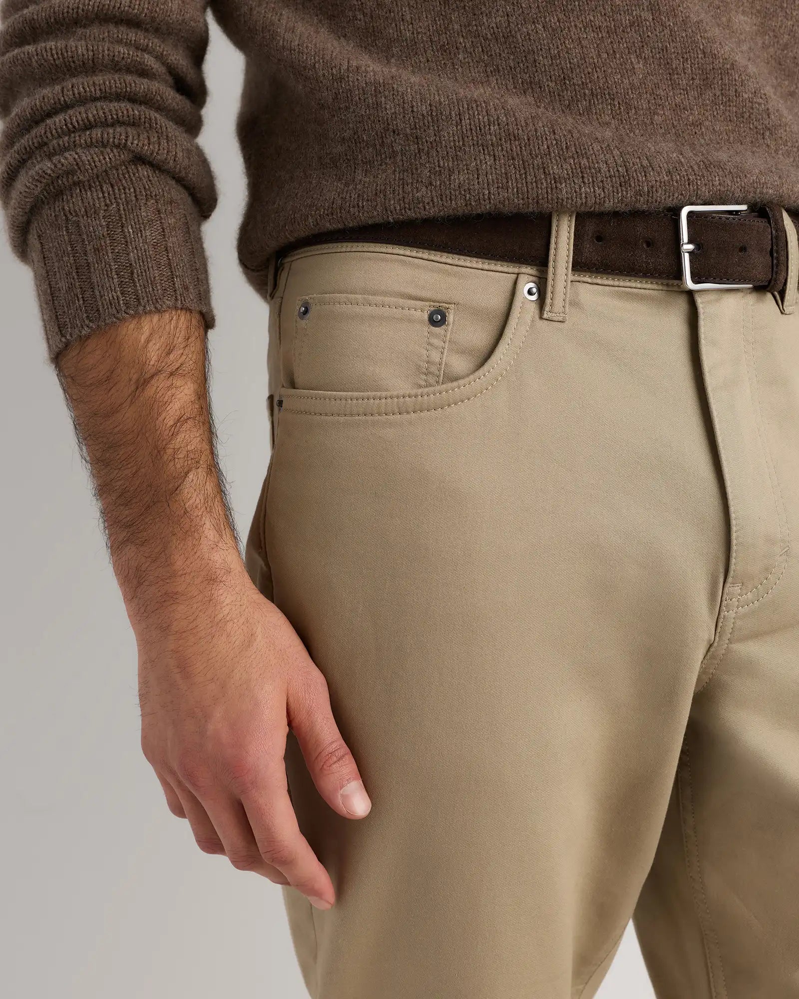 Comfort Stretch Traveler 5-Pocket Pants - Athletic Tapered