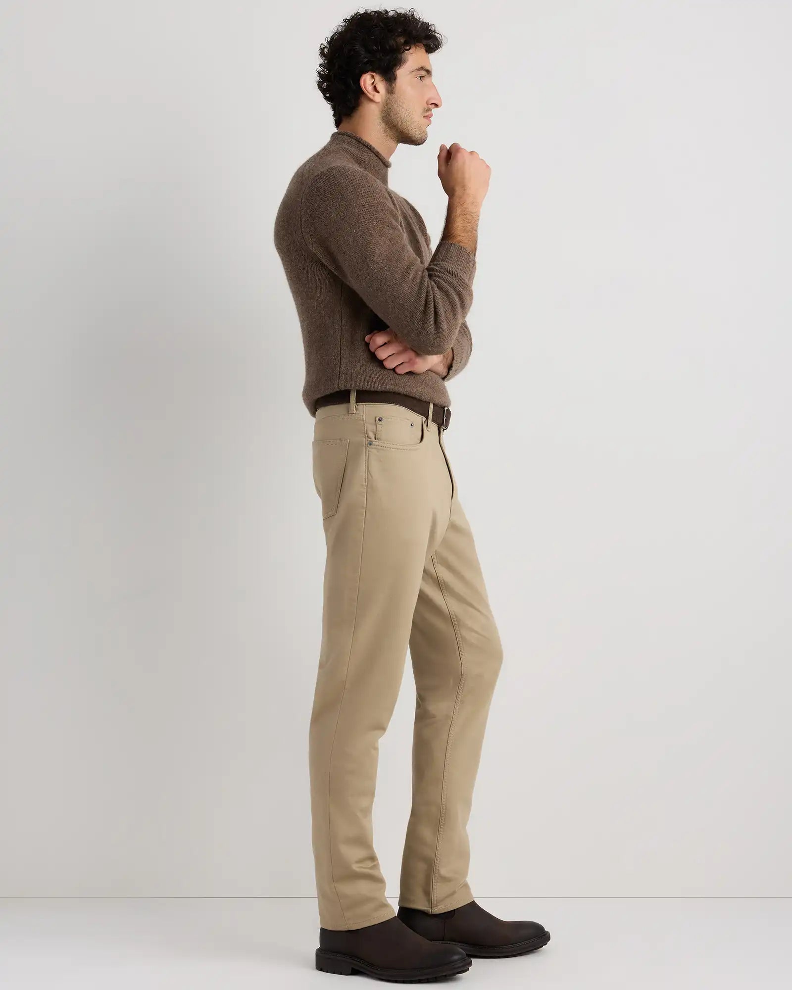 Comfort Stretch Traveler 5-Pocket Pants - Athletic Tapered