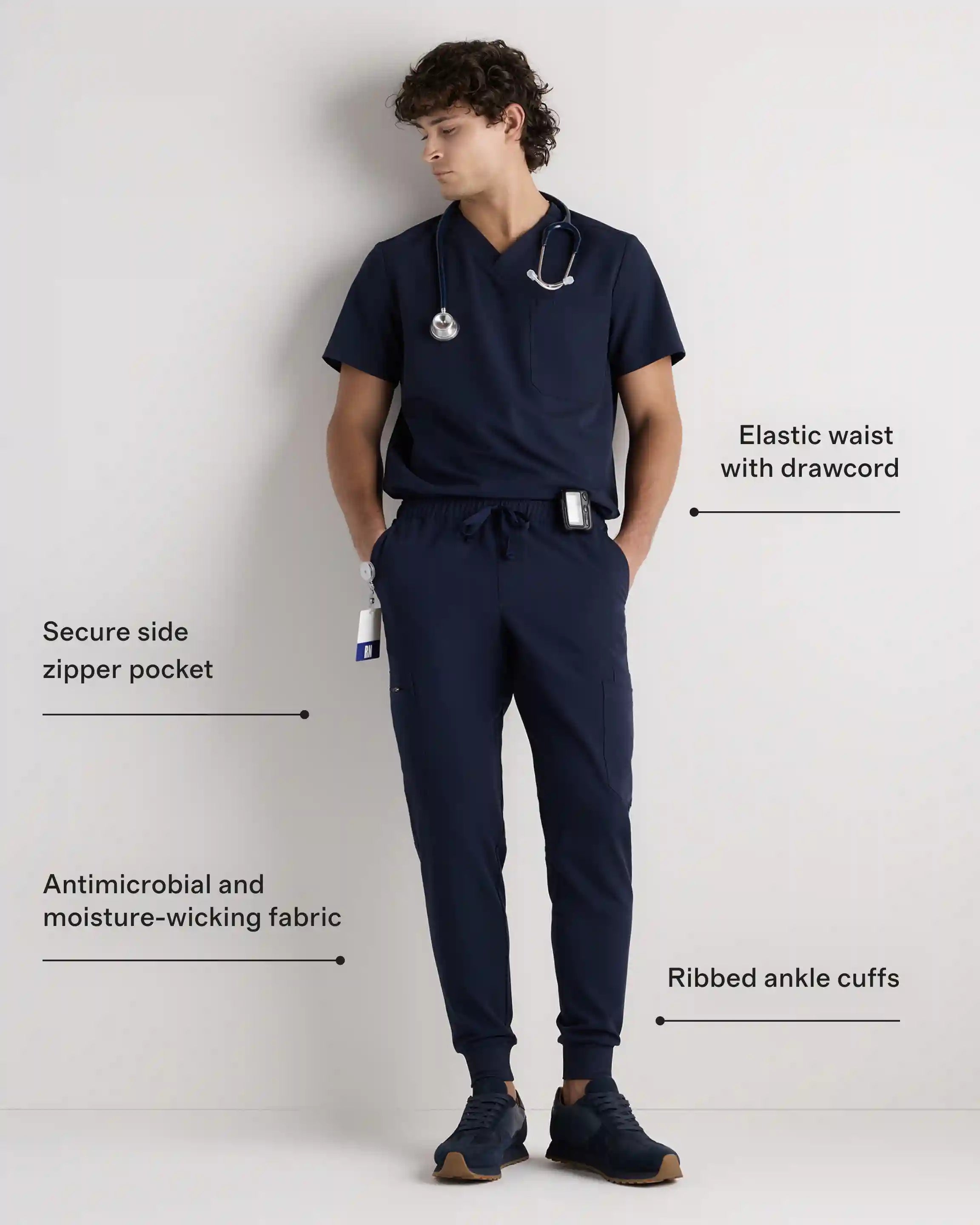 AeraFlex Scrub Joggers