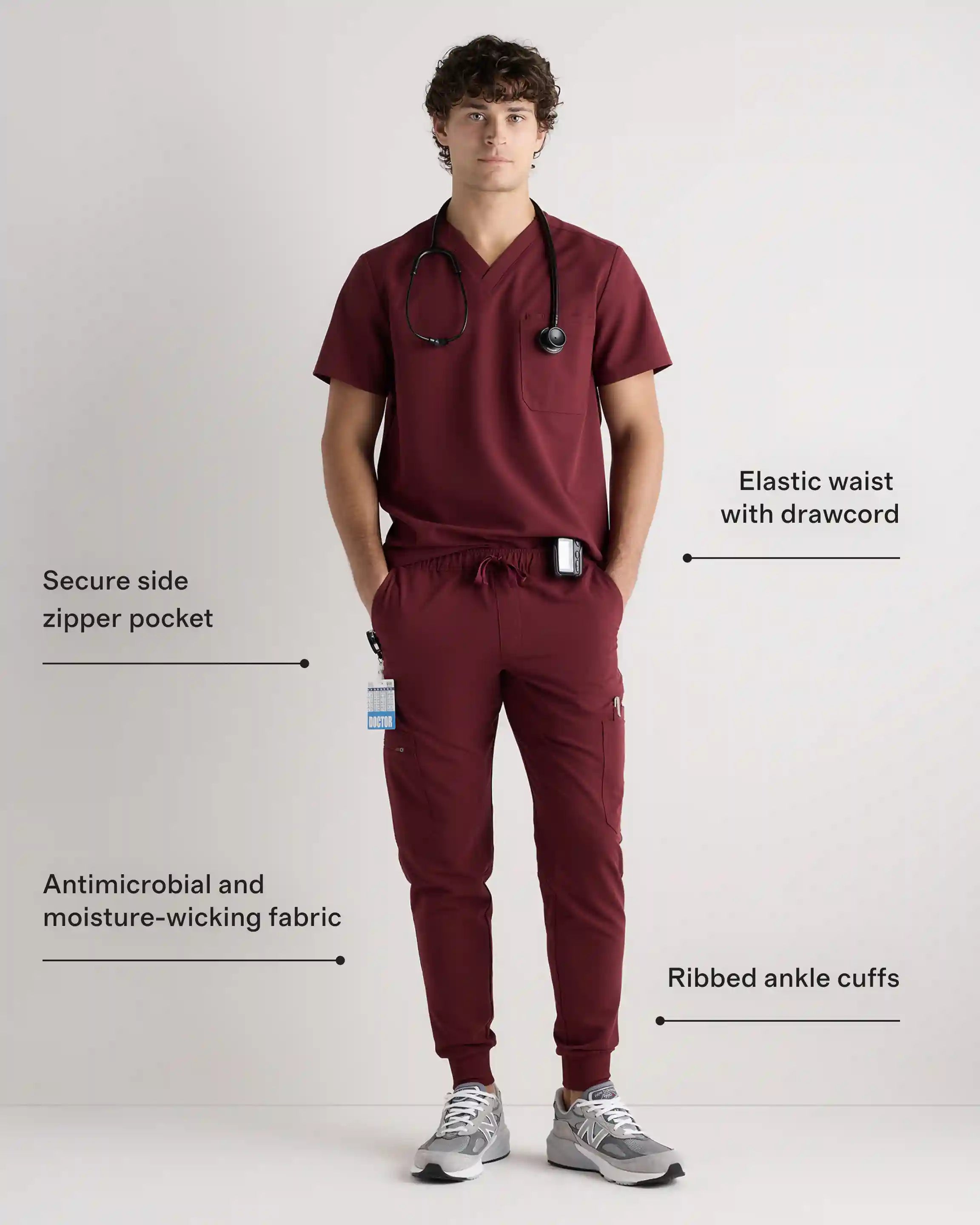 AeraFlex Scrub Joggers