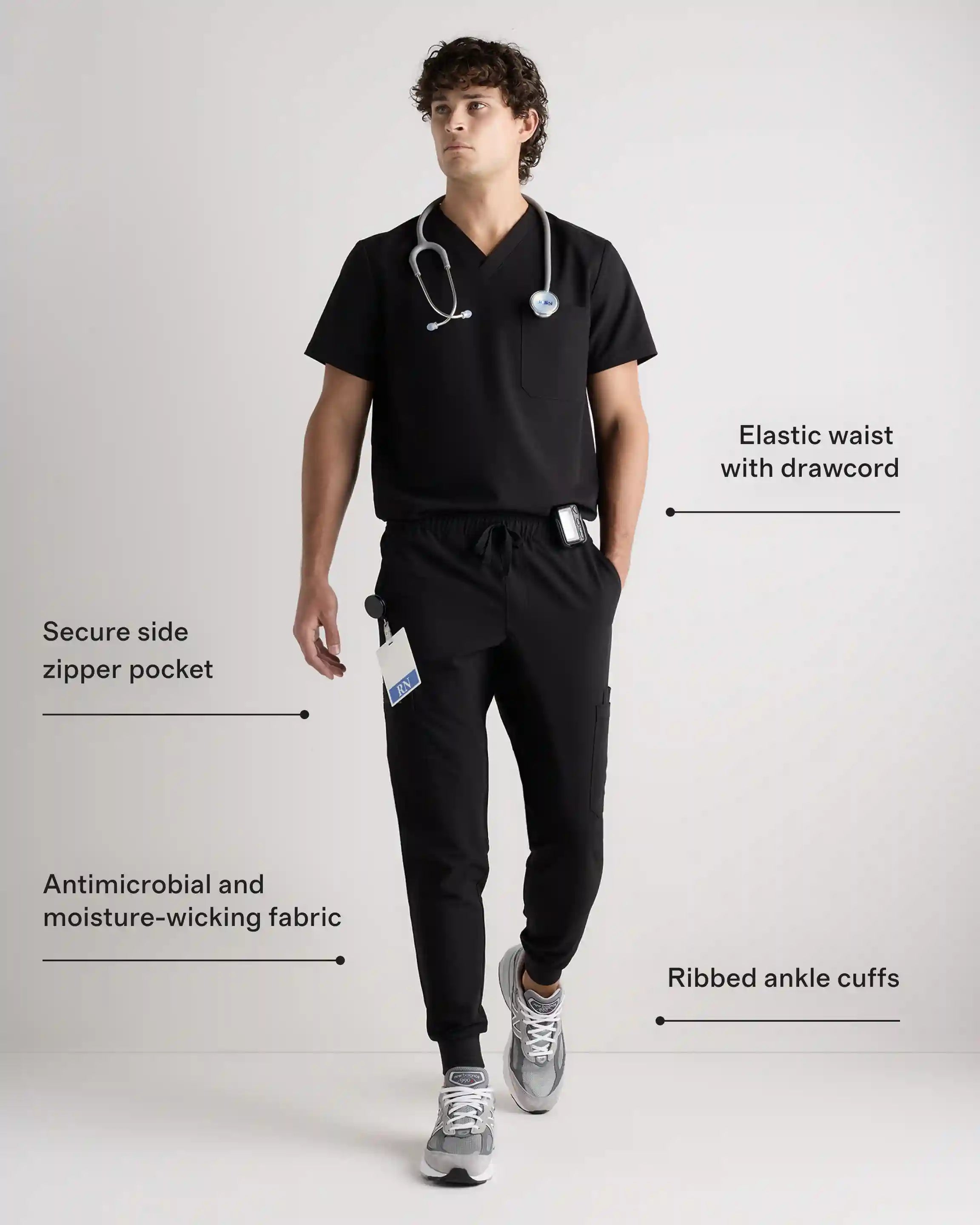 AeraFlex Scrub Joggers