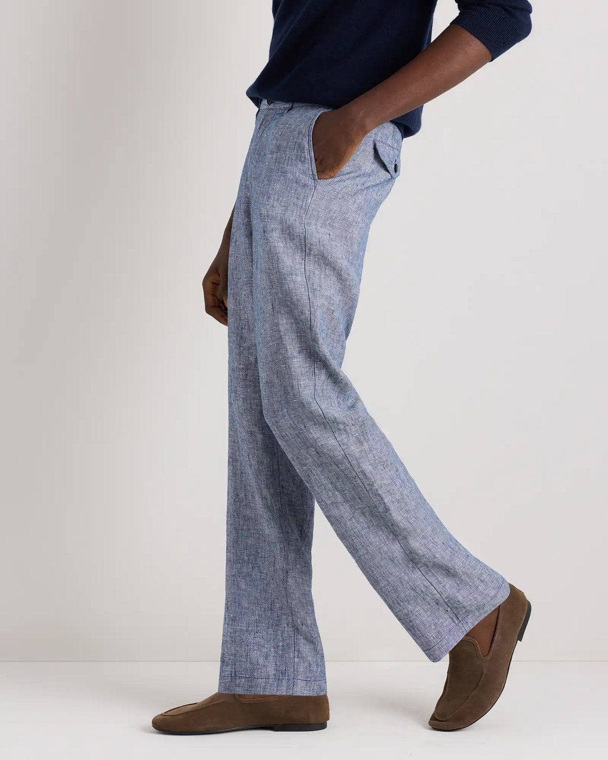 100% European Linen Trousers