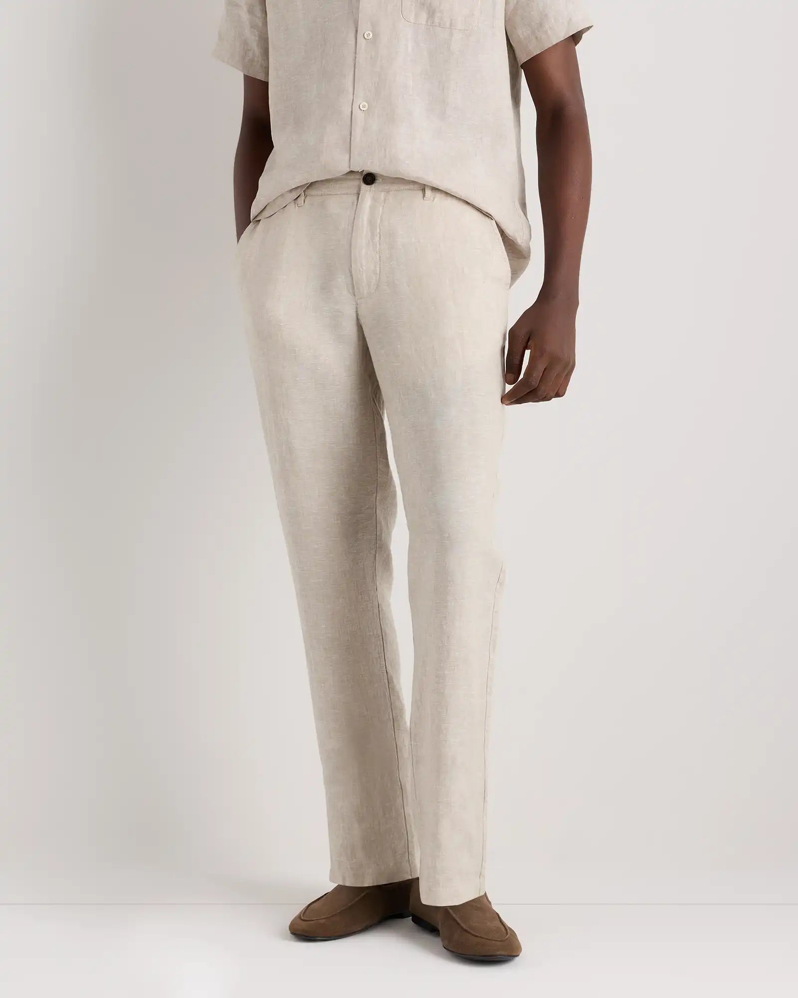 100% European Linen Trousers