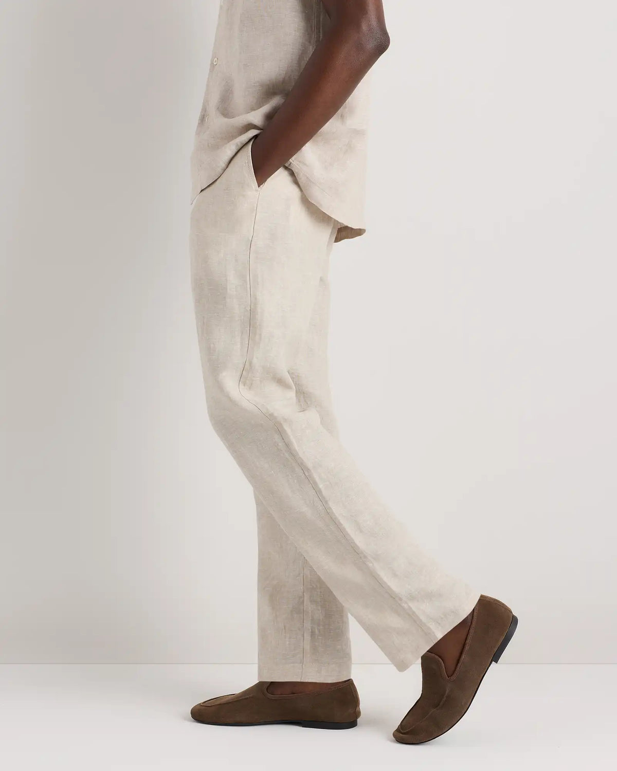 100% European Linen Trousers