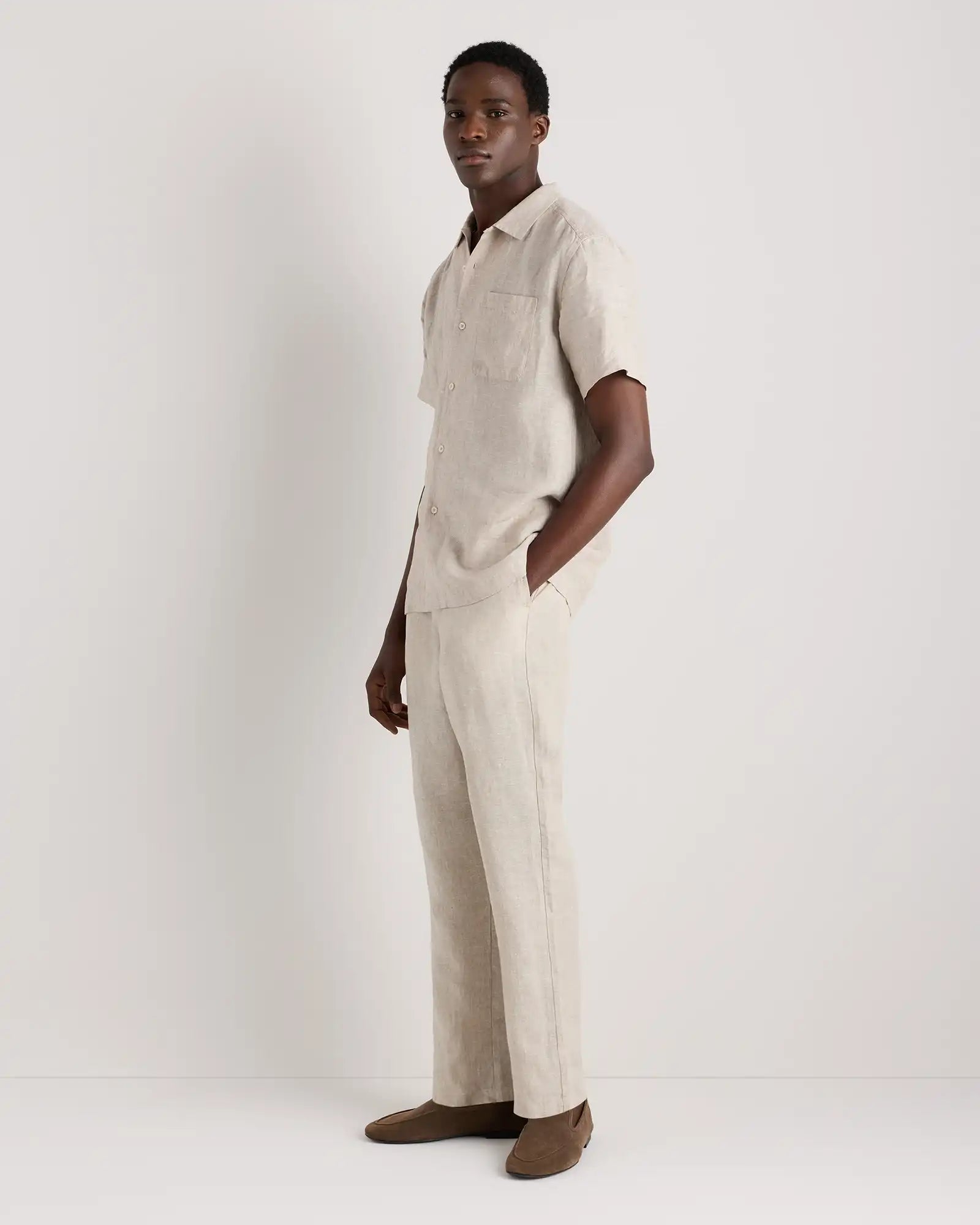 100% European Linen Trousers