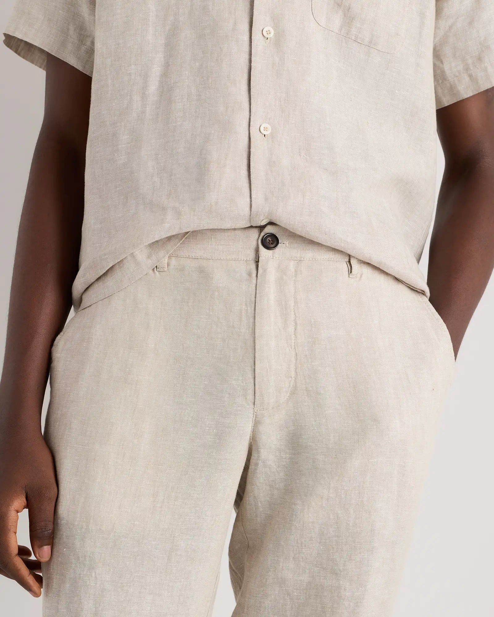 100% European Linen Trousers