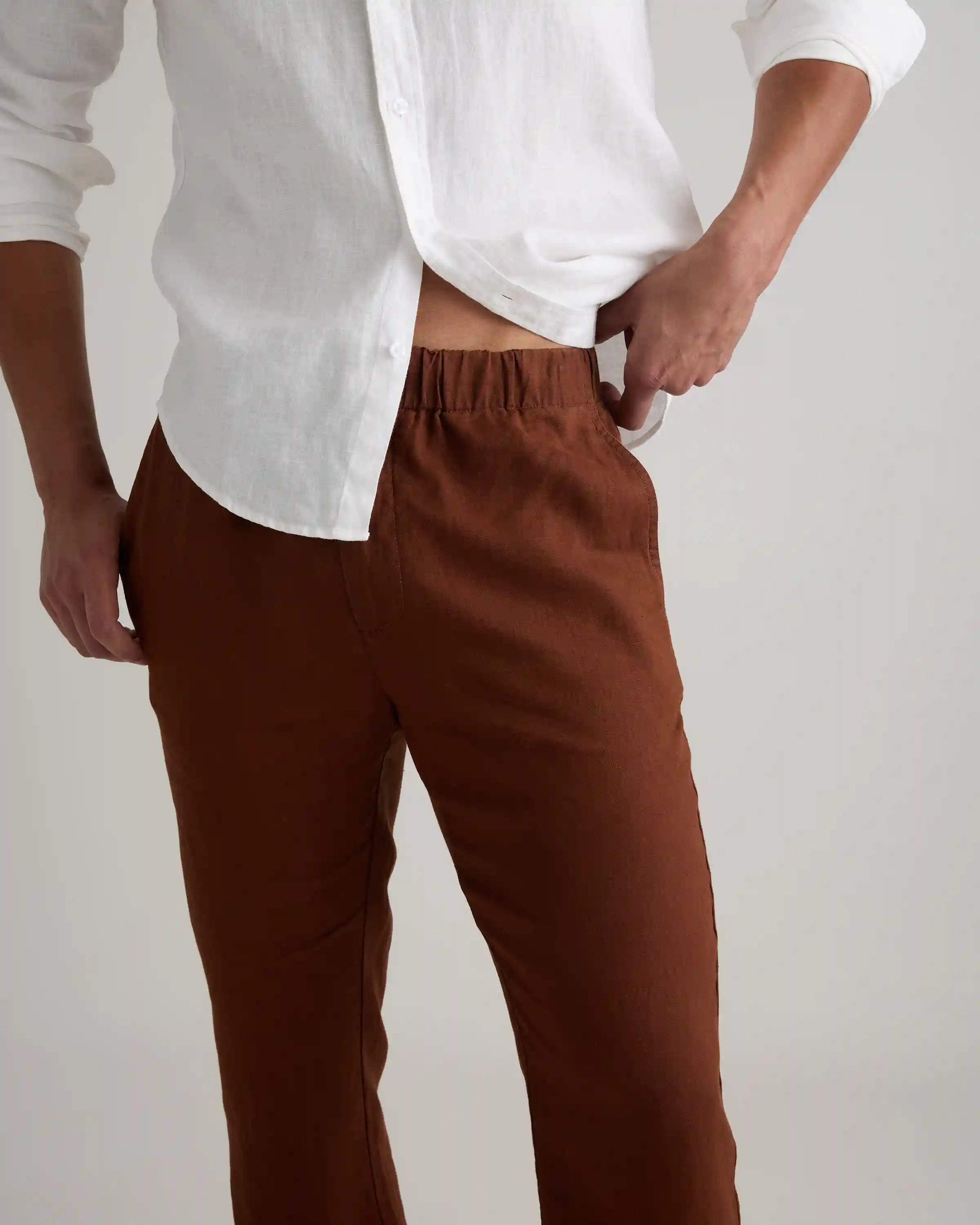 100% European Linen Pants