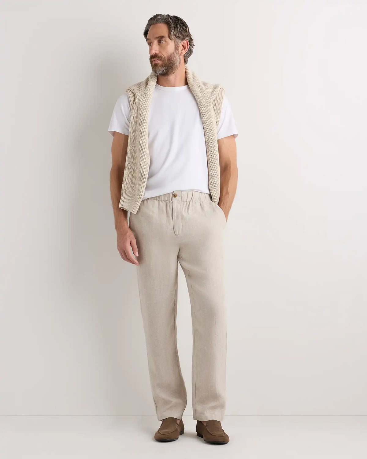 100% European Linen Pants