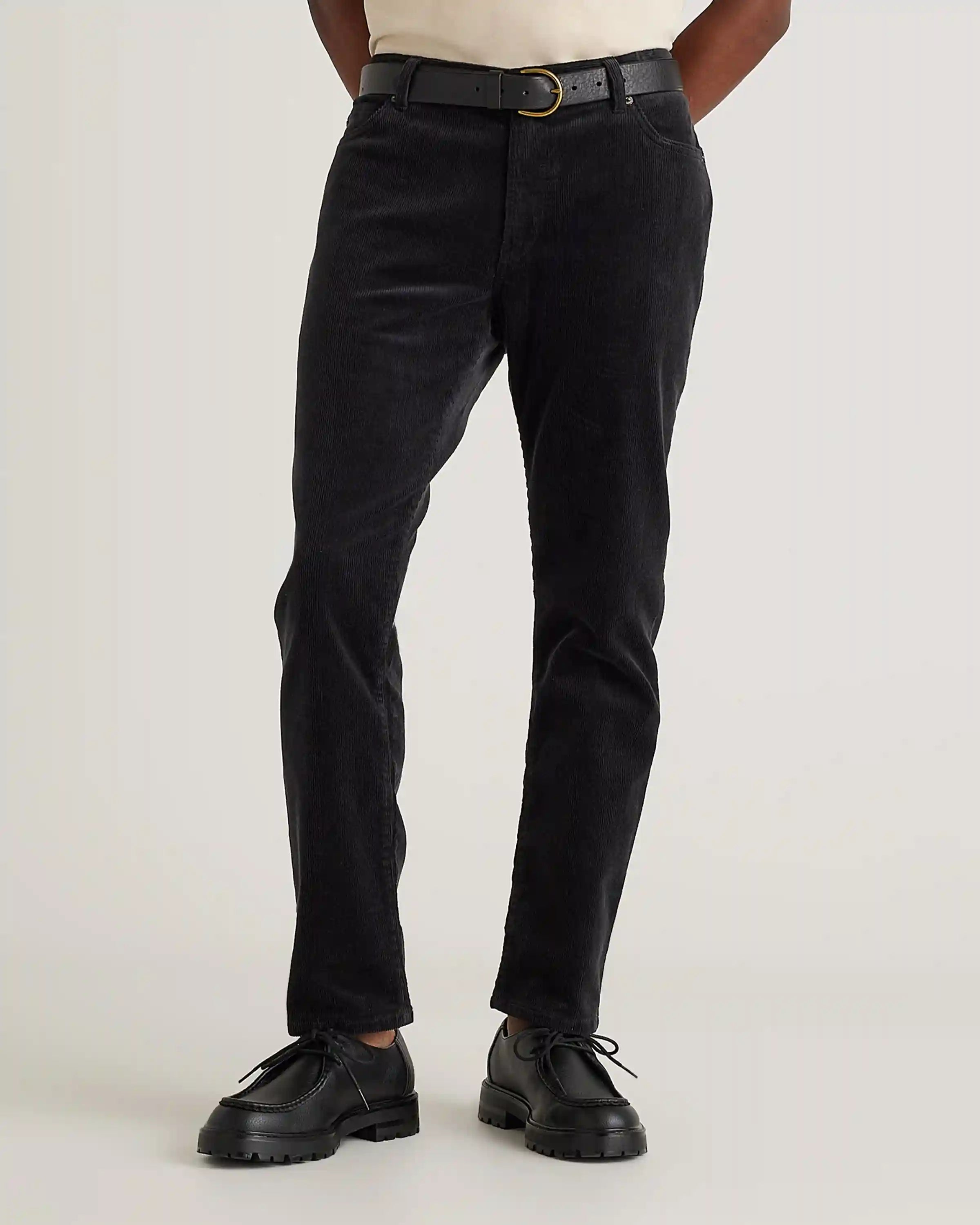 Organic Stretch Corduroy 5-Pocket Pants
