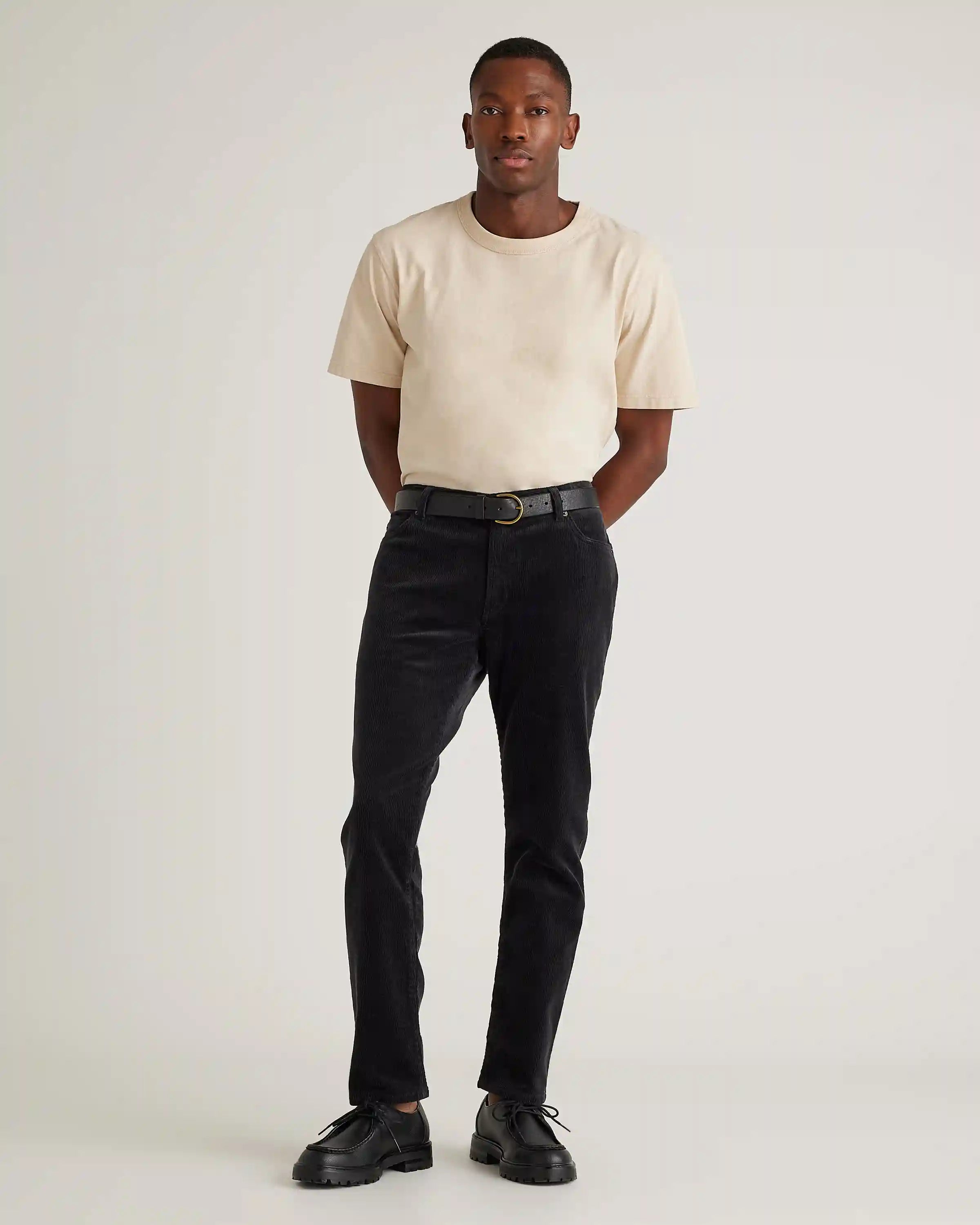 Organic Stretch Corduroy 5-Pocket Pants