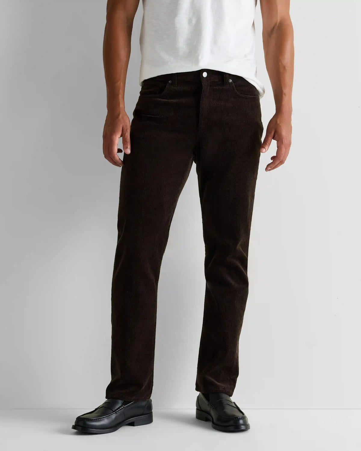 Organic Stretch Corduroy 5-Pocket Pants