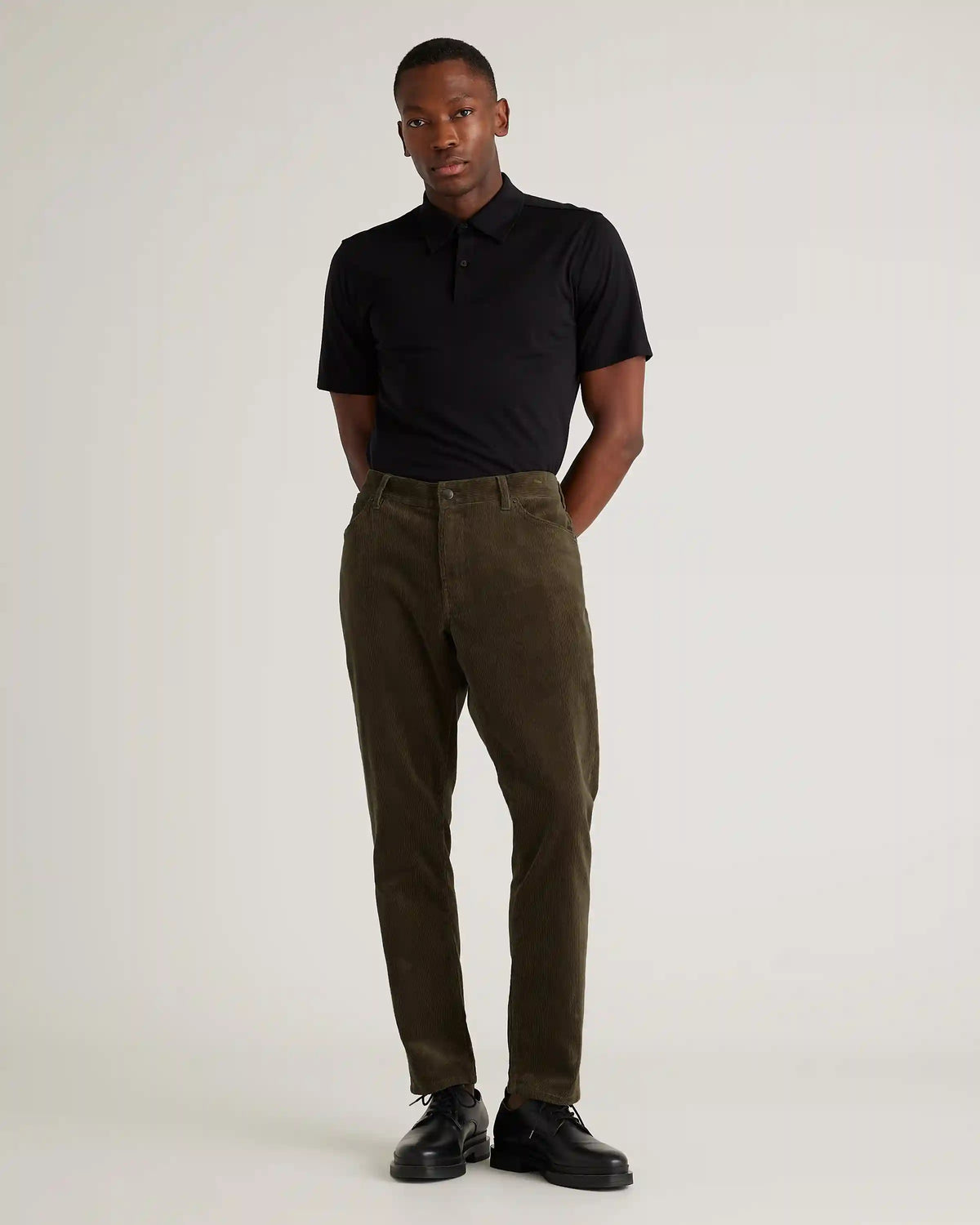 Organic Stretch Corduroy 5-Pocket Pants