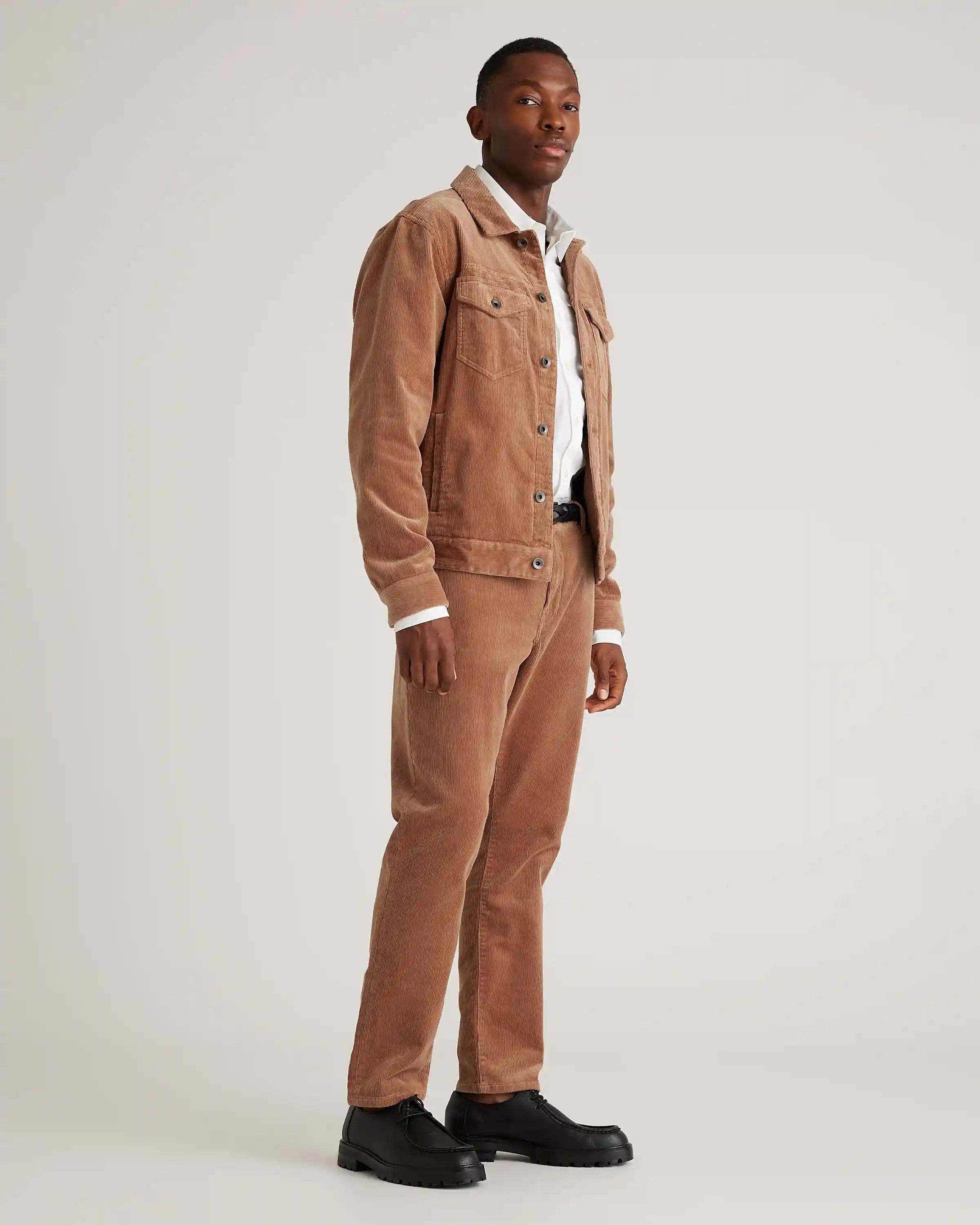 Organic Stretch Corduroy 5-Pocket Pants