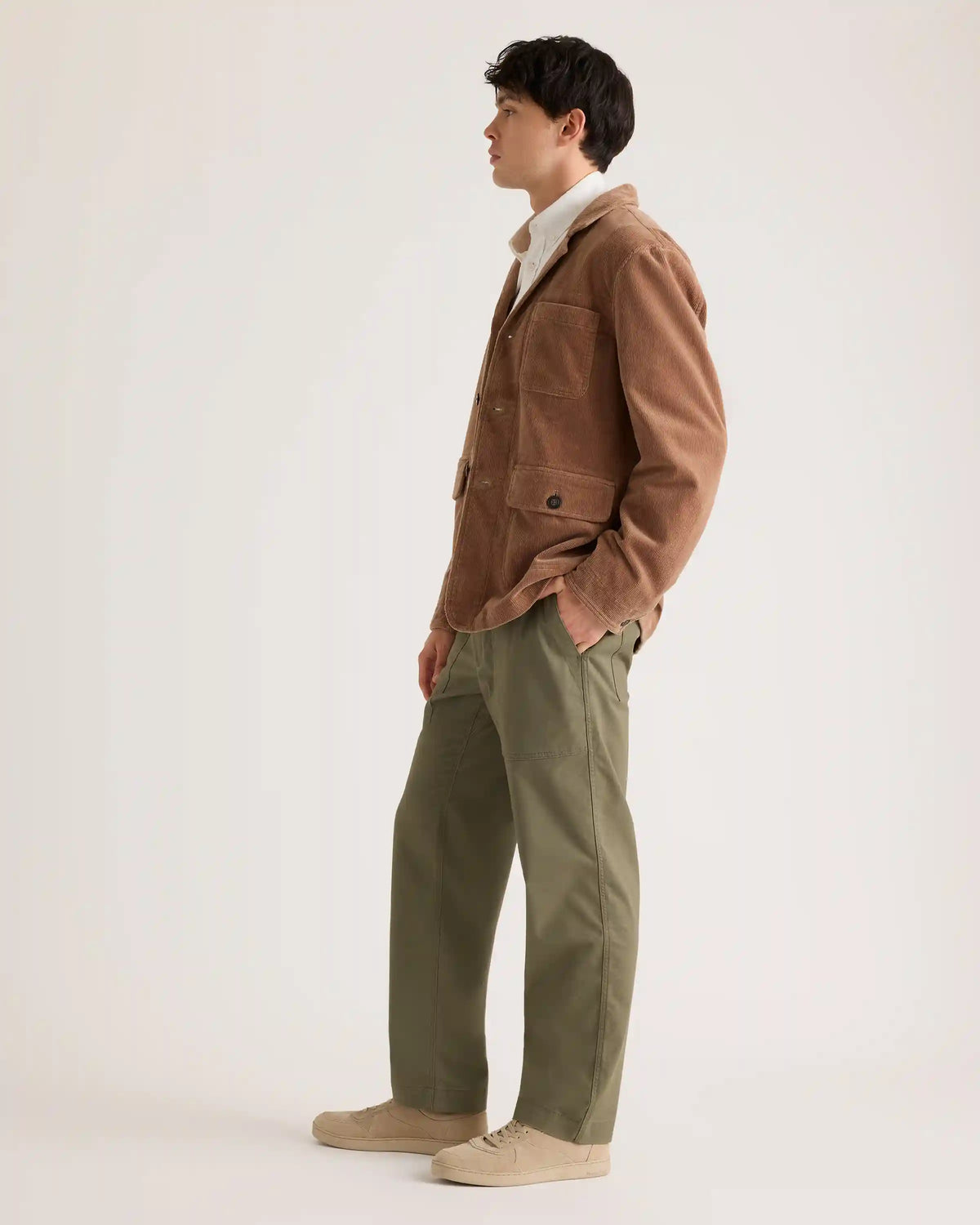Organic Cotton Classic Chino Field Pants