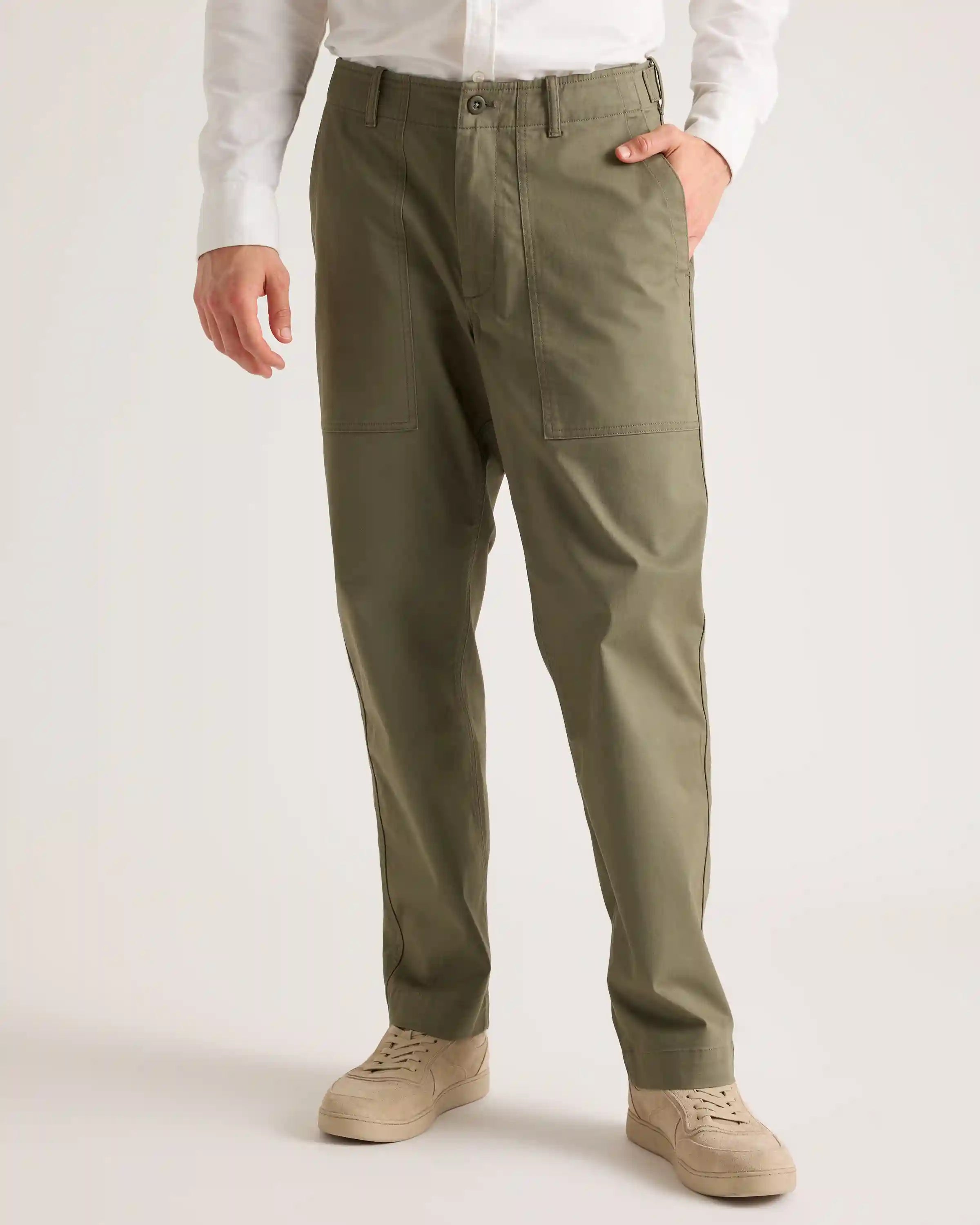 Organic Cotton Classic Chino Field Pants