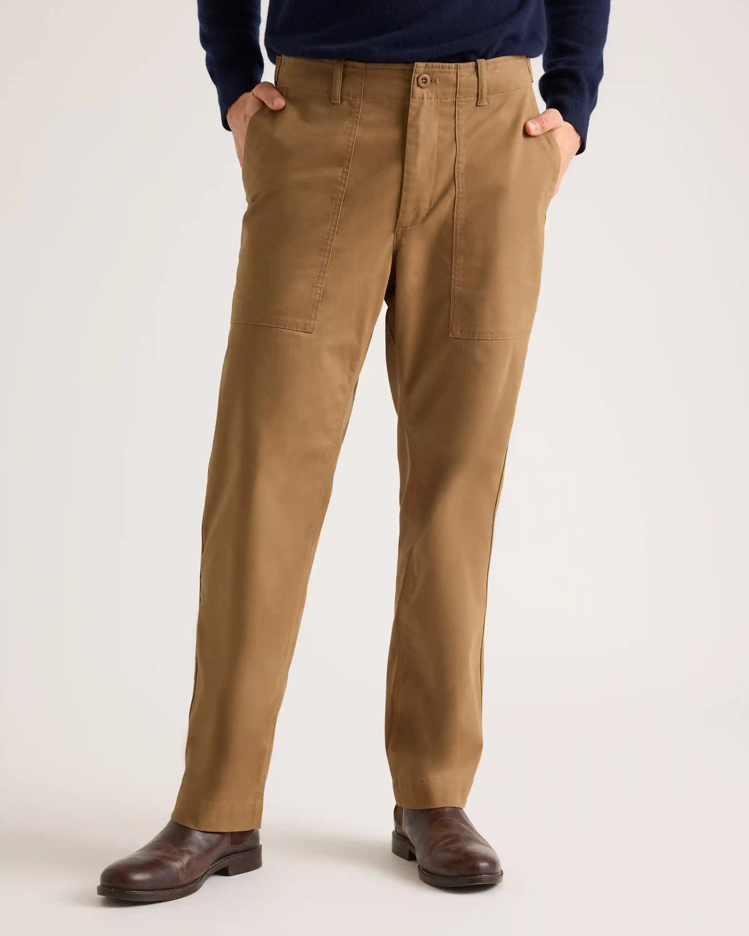 Organic Cotton Classic Chino Field Pants