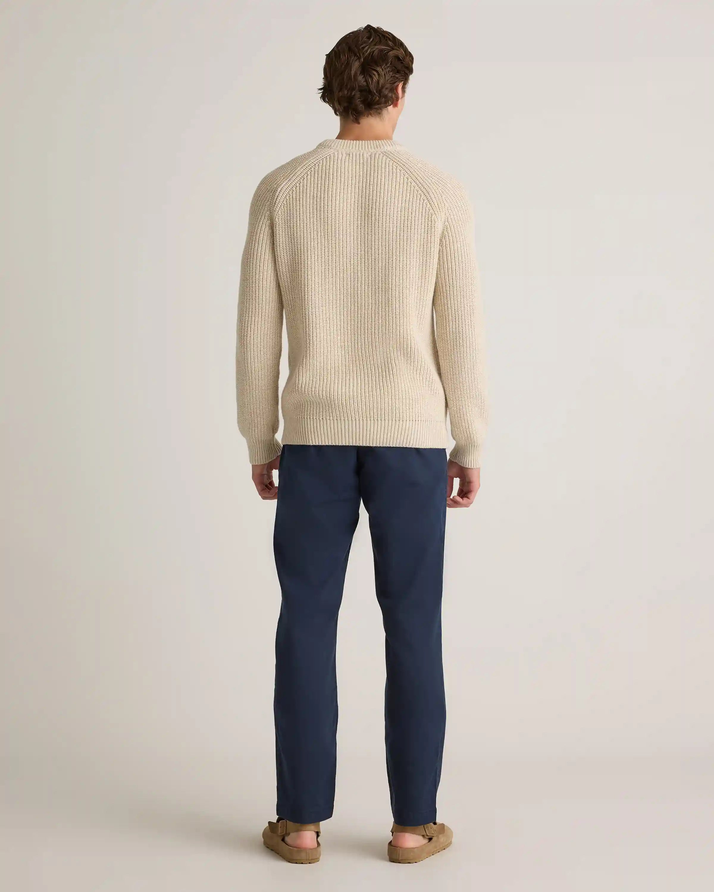 Cotton Chino Drawstring Pants