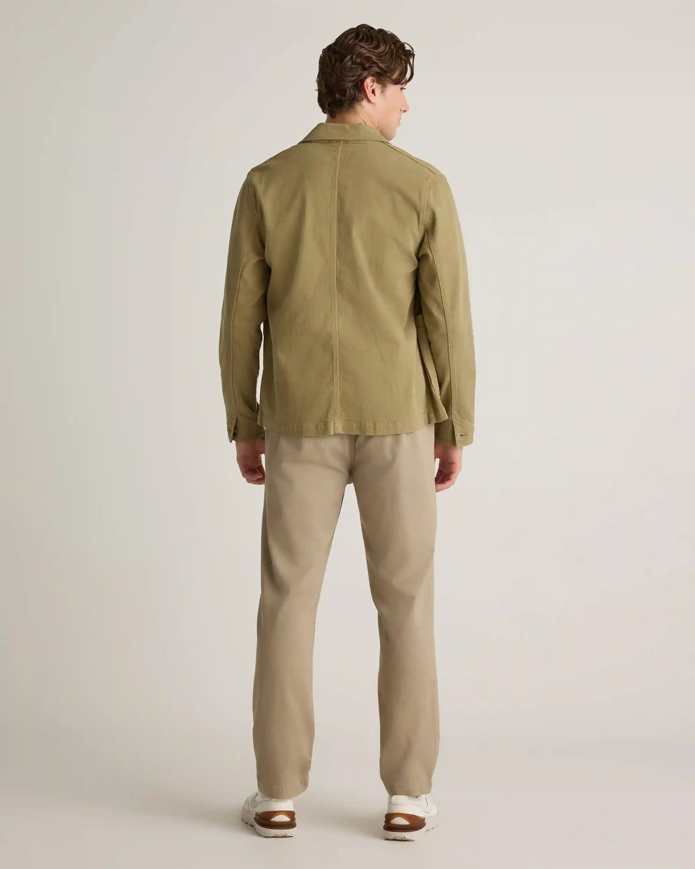 Cotton Chino Drawstring Pants