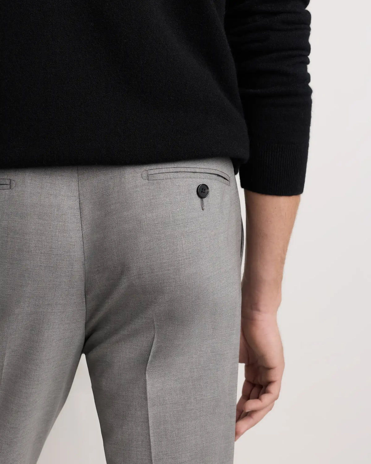 Stretch Wool Dress Pants - Slim