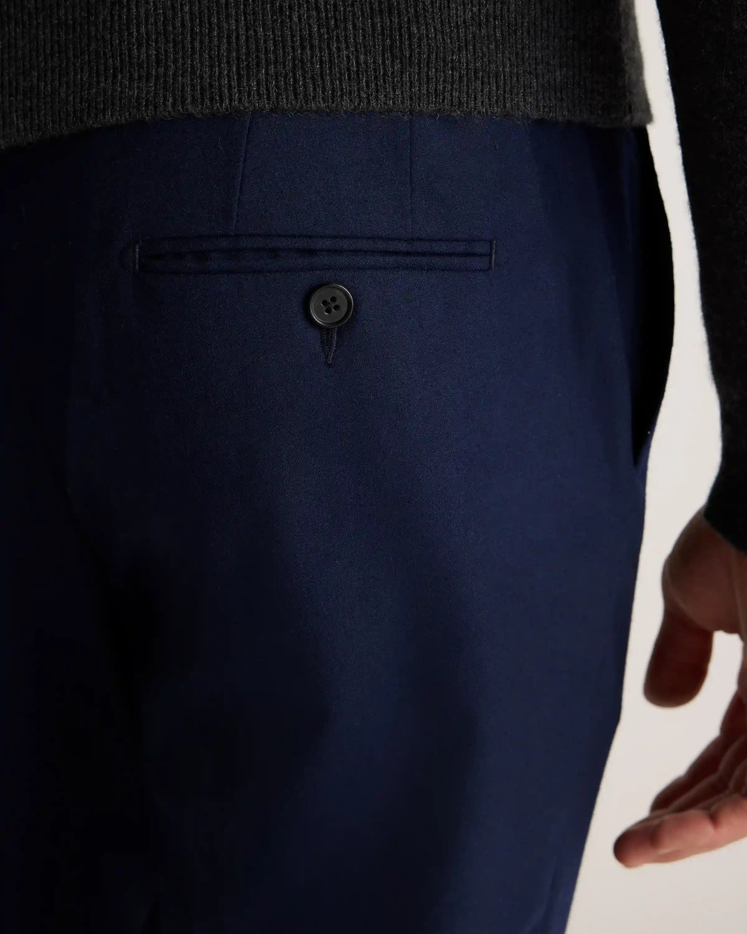 Stretch Wool Dress Pants - Slim