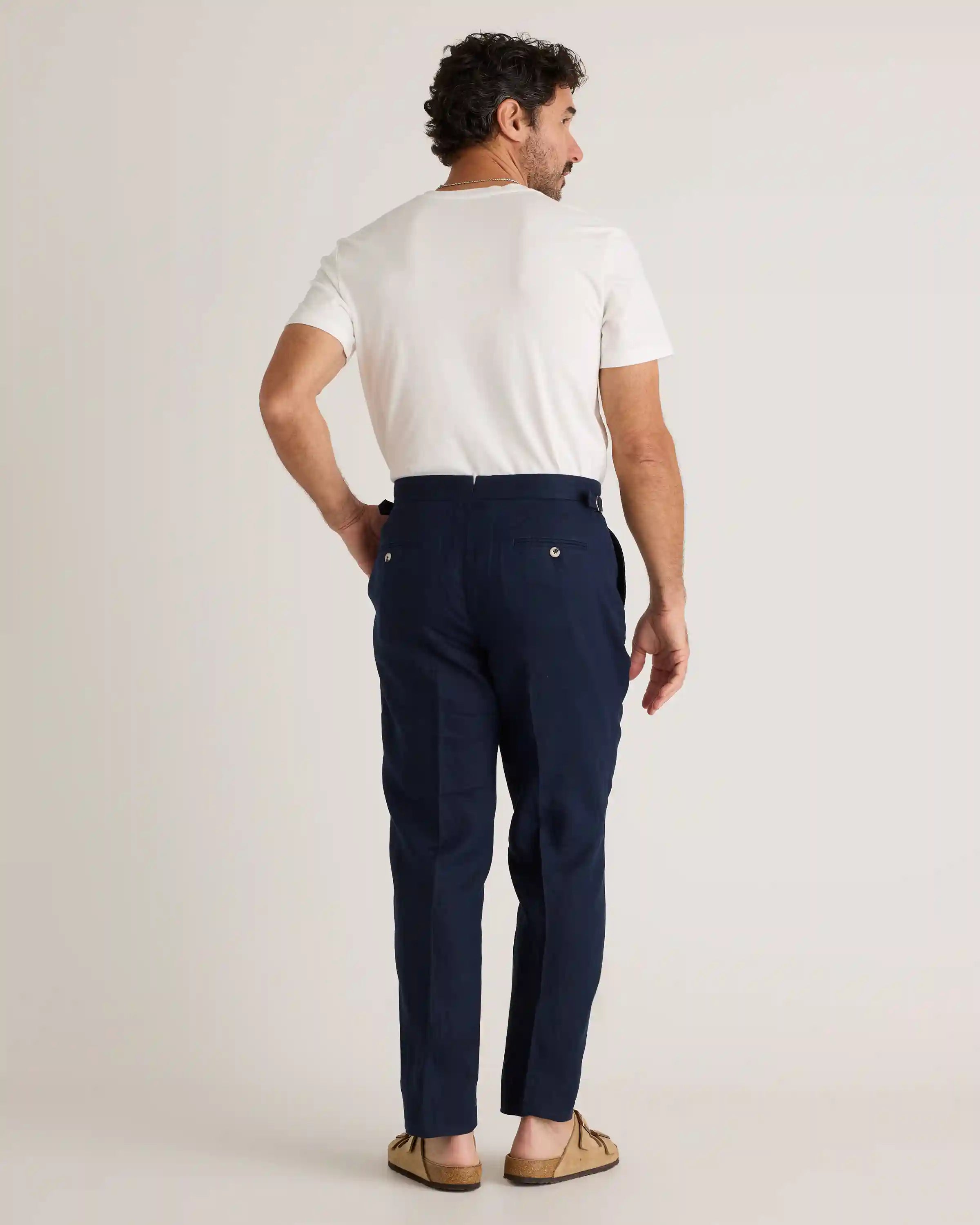 100% European Linen Dress Pants