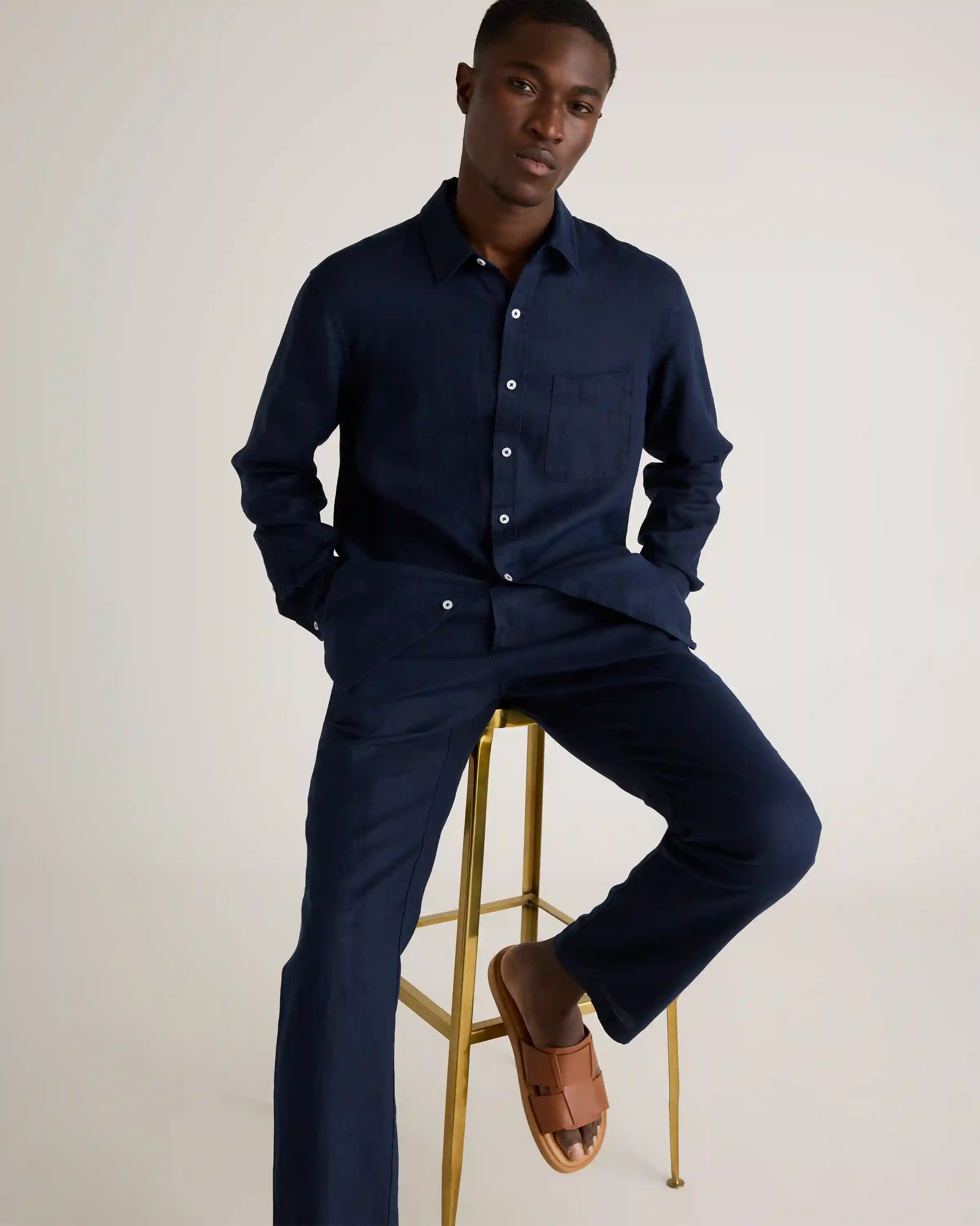 100% European Linen Pants