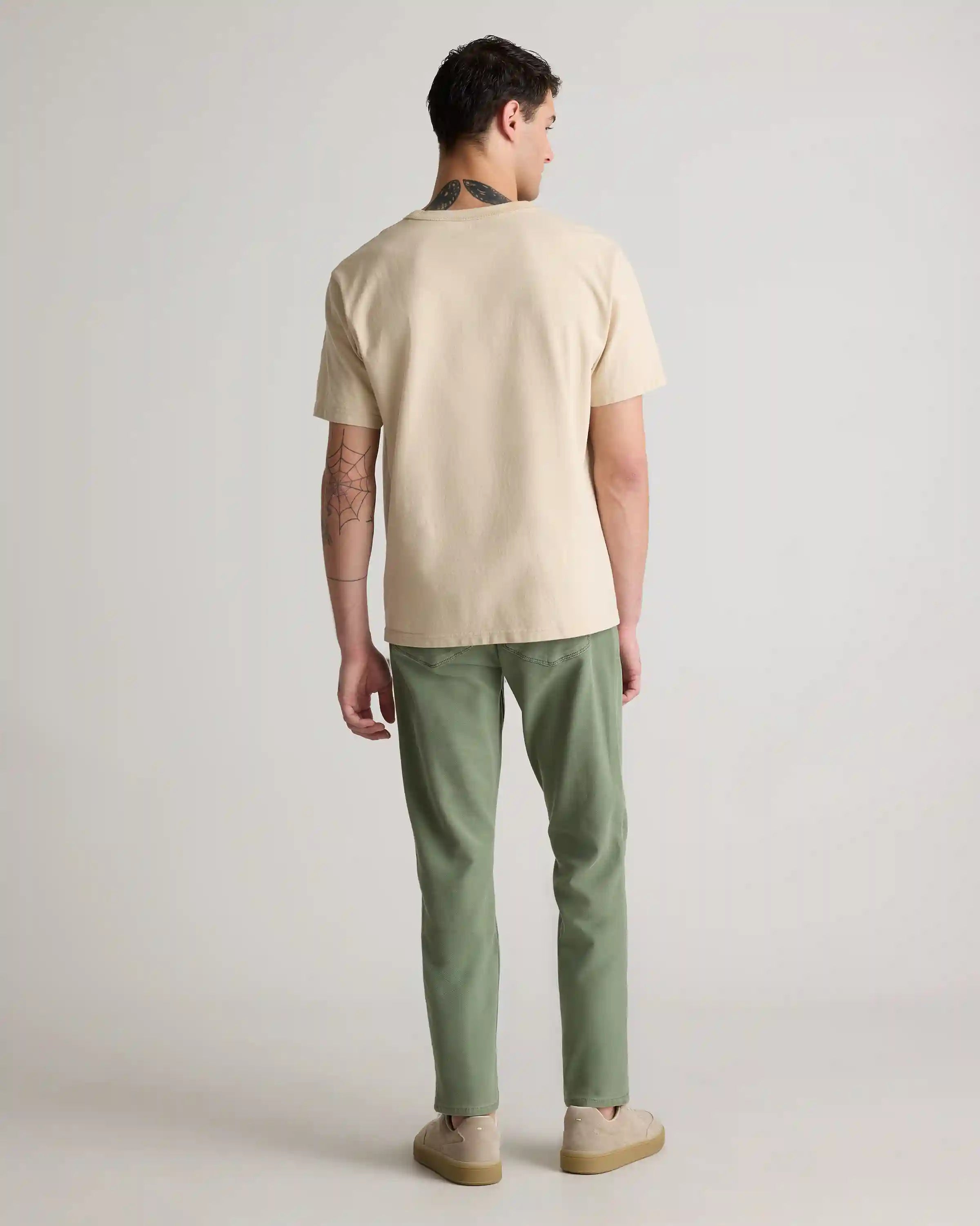 French Terry 5-Pocket Pants - Slim