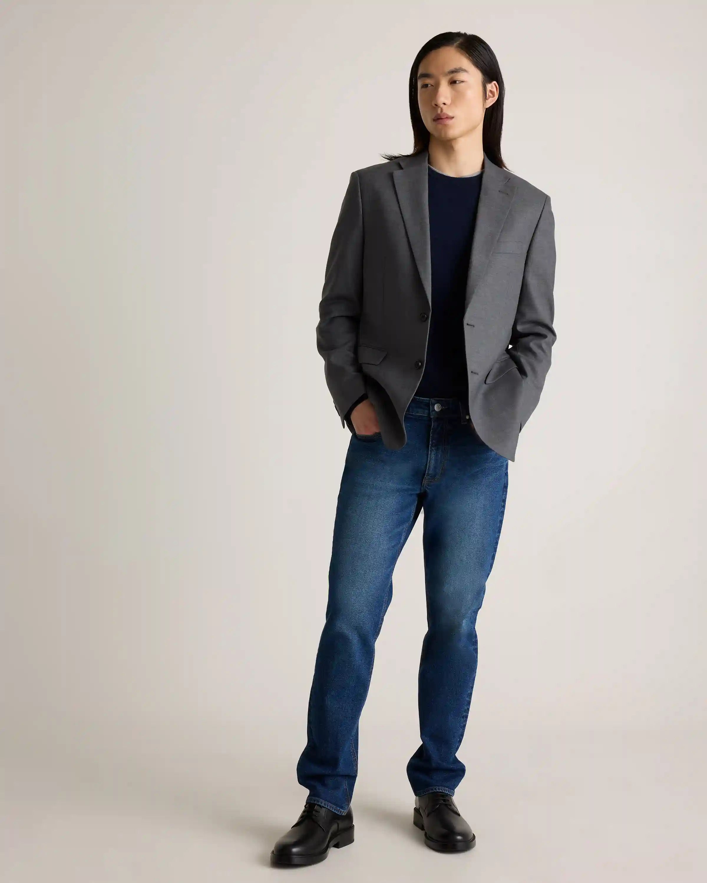 Warren Stretch Straight Jeans