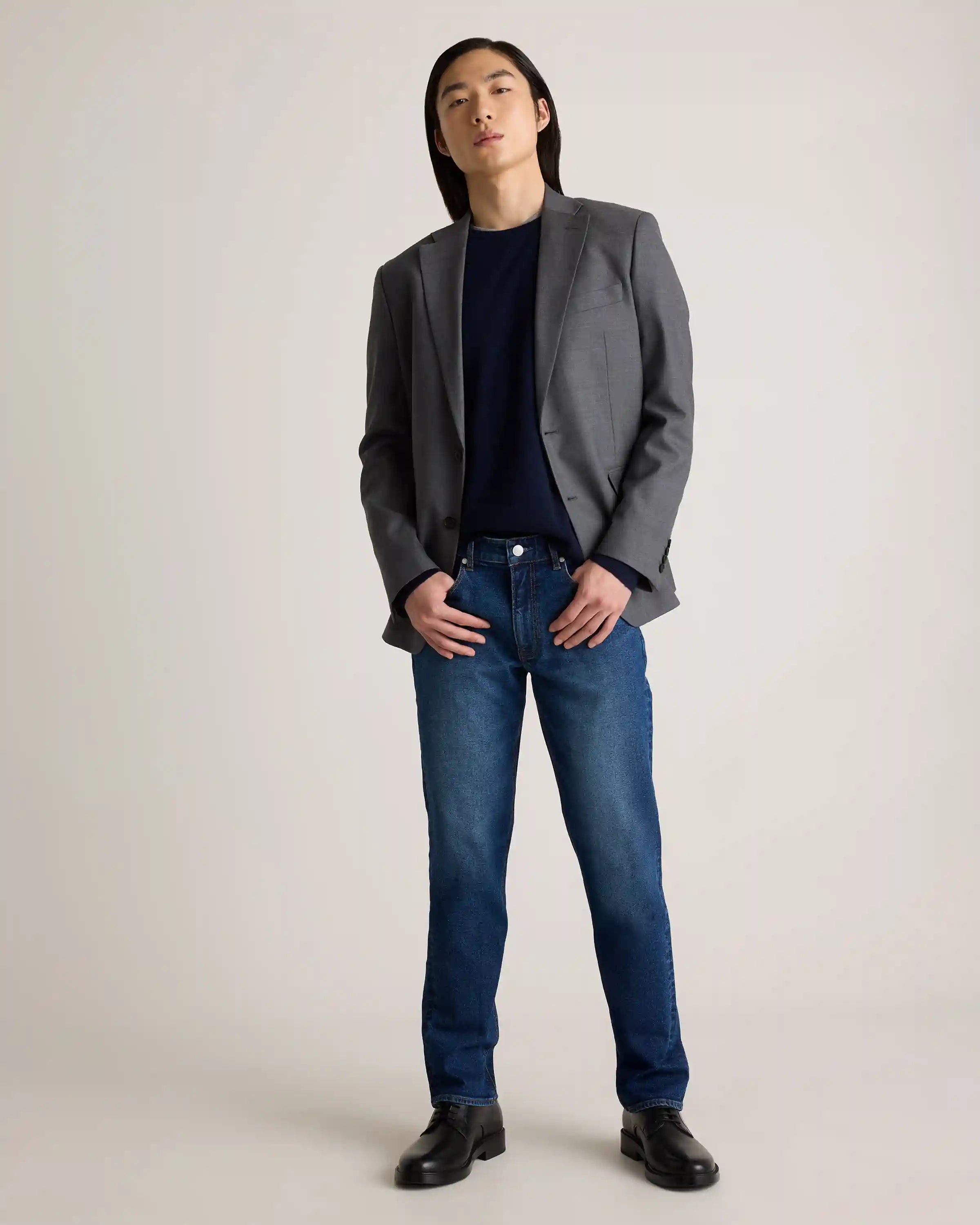 Warren Stretch Straight Jeans