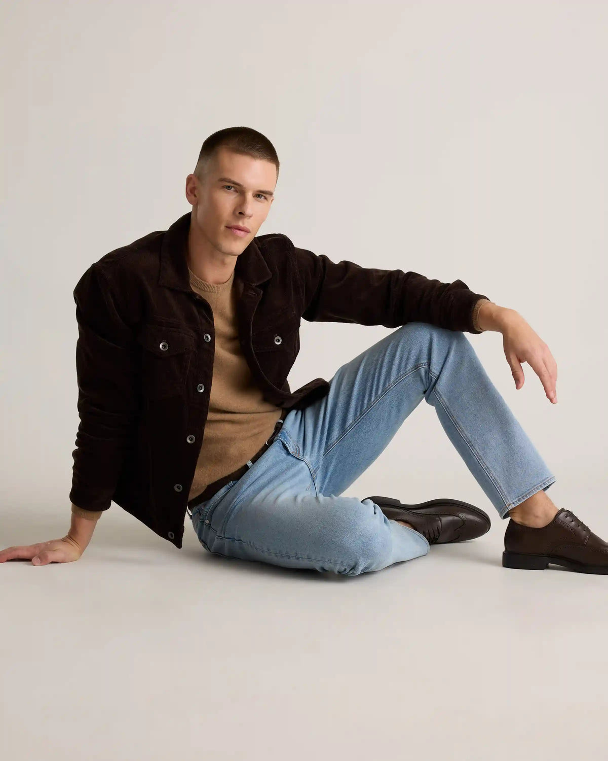 Warren Stretch Straight Jeans