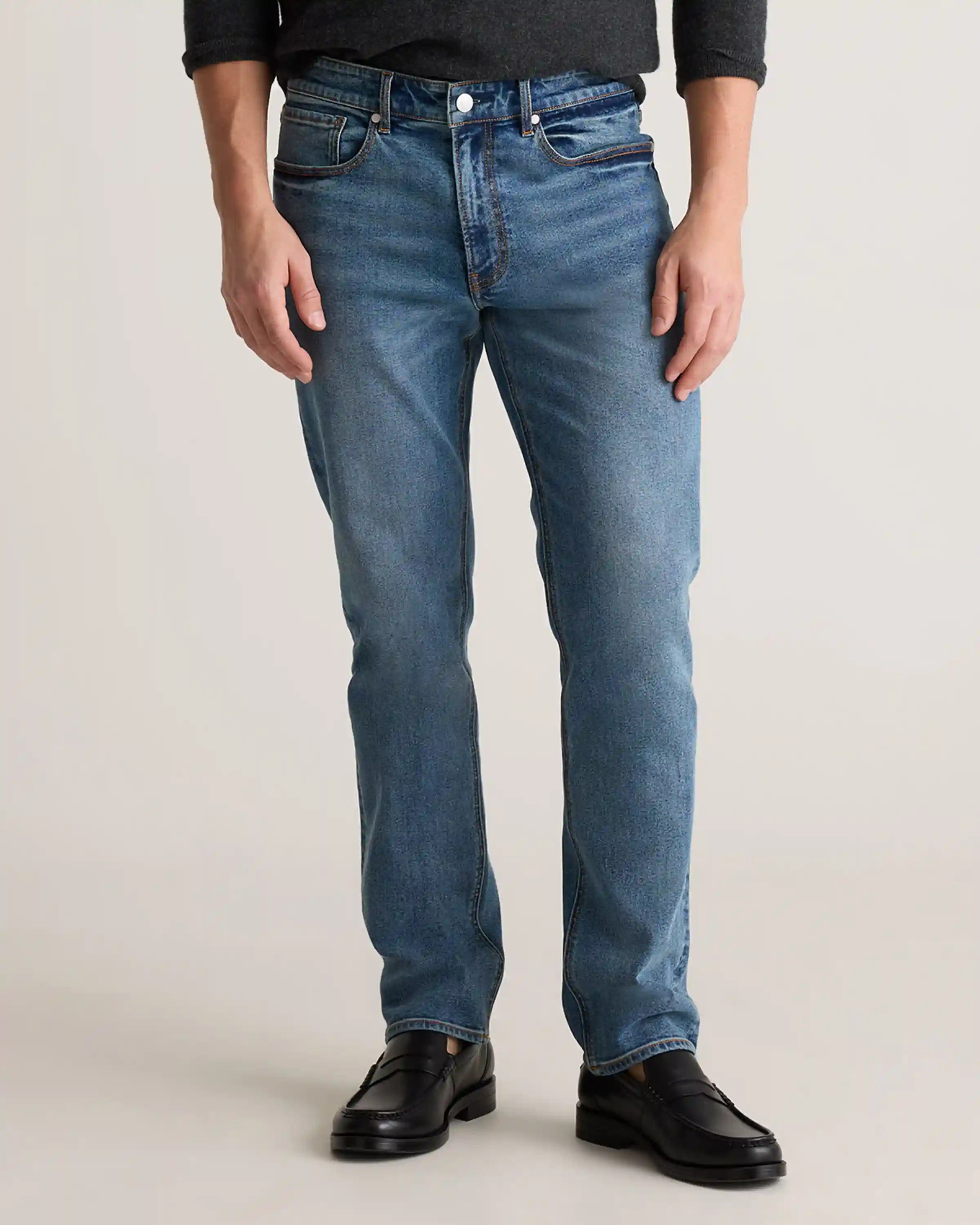 Warren Stretch Straight Jeans