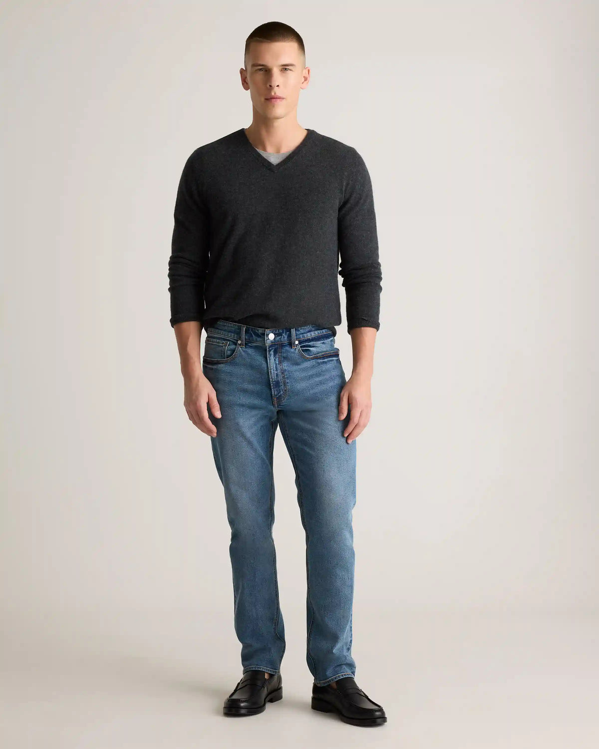 Warren Stretch Straight Jeans