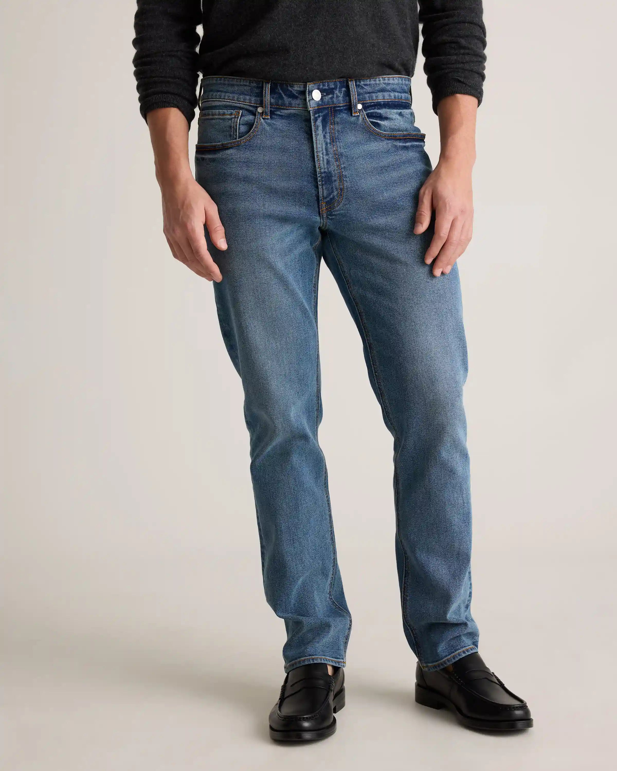 Warren Stretch Straight Jeans