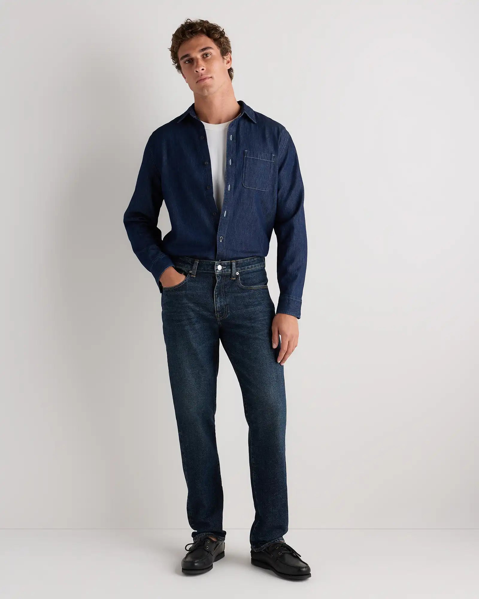Warren Stretch Straight Jeans