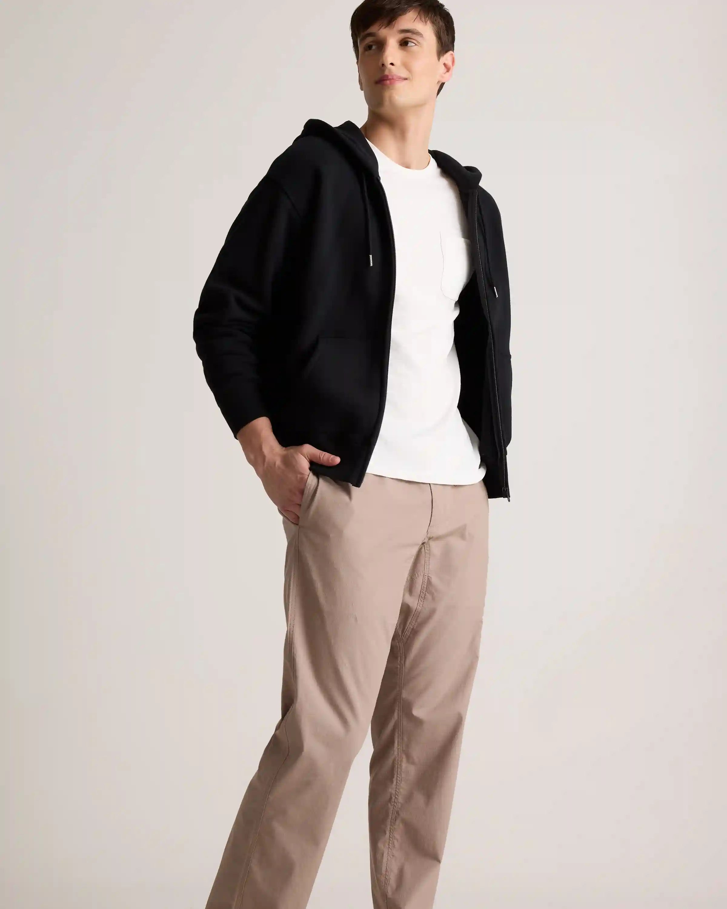 Organic Stretch Ripstop Straight Pants