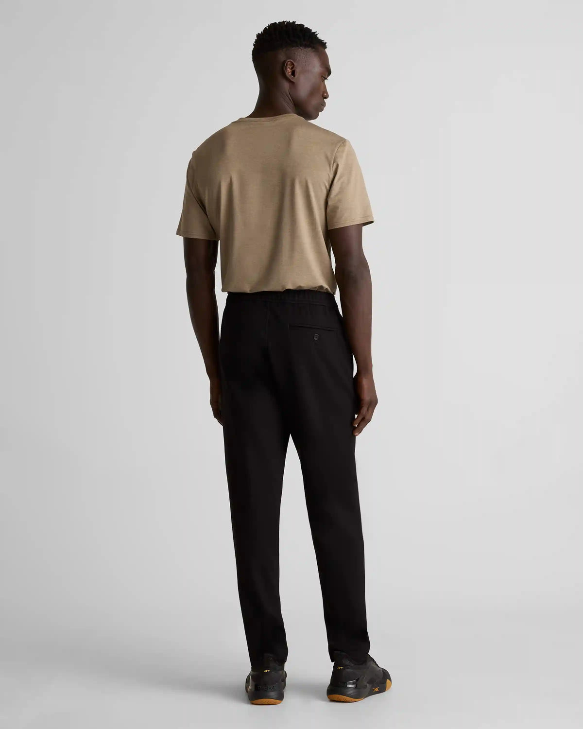 Stretch Knit Pintuck Trousers