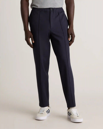 Stretch Knit Pintuck Trousers