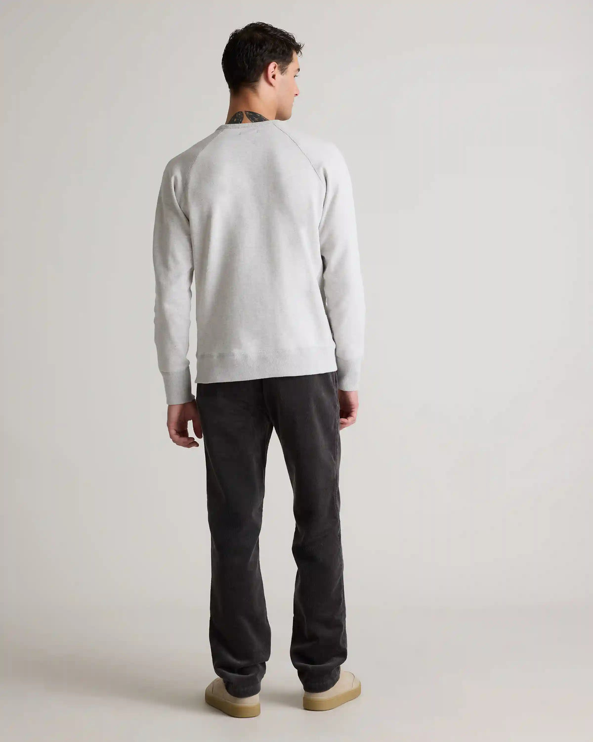 Organic Stretch Corduroy Drawstring Trousers