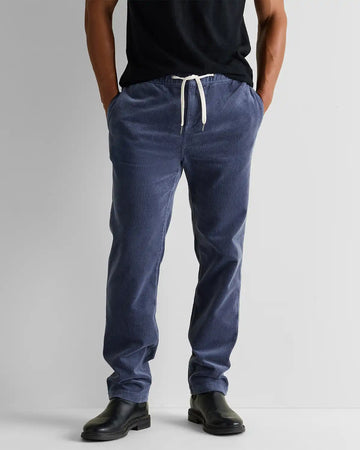 Organic Stretch Corduroy Drawstring Trousers