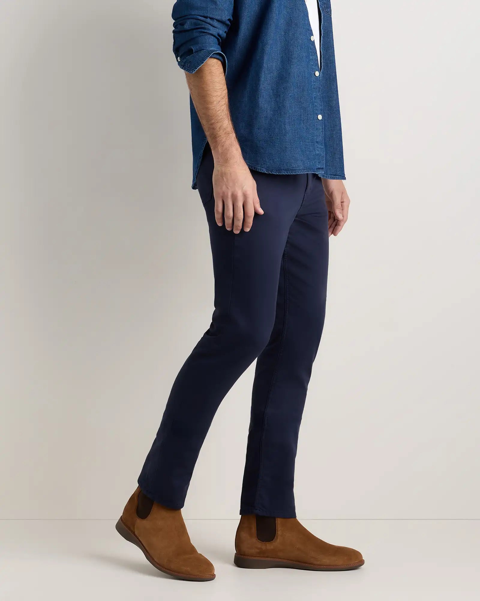 Comfort Stretch Traveler 5-Pocket Pants - Slim