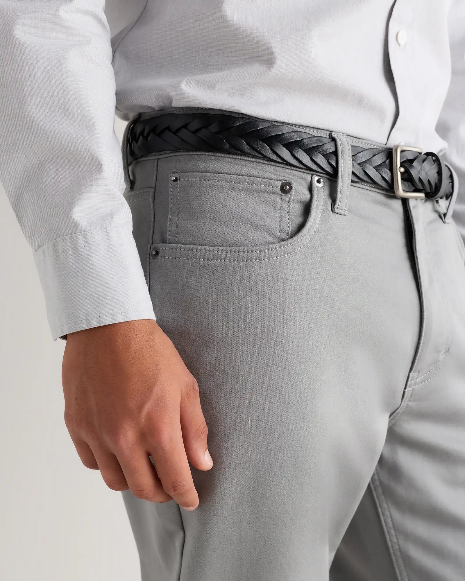 Comfort Stretch Traveler 5-Pocket Pants - Slim