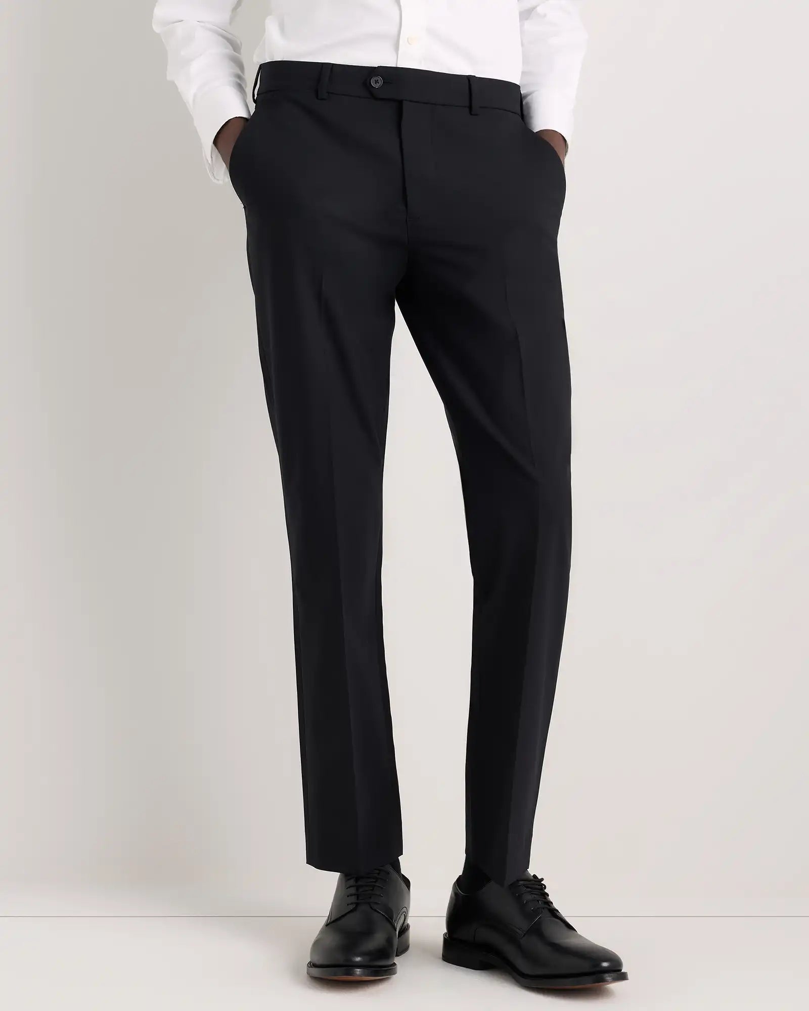 Stretch Wool Dress Pants - Straight