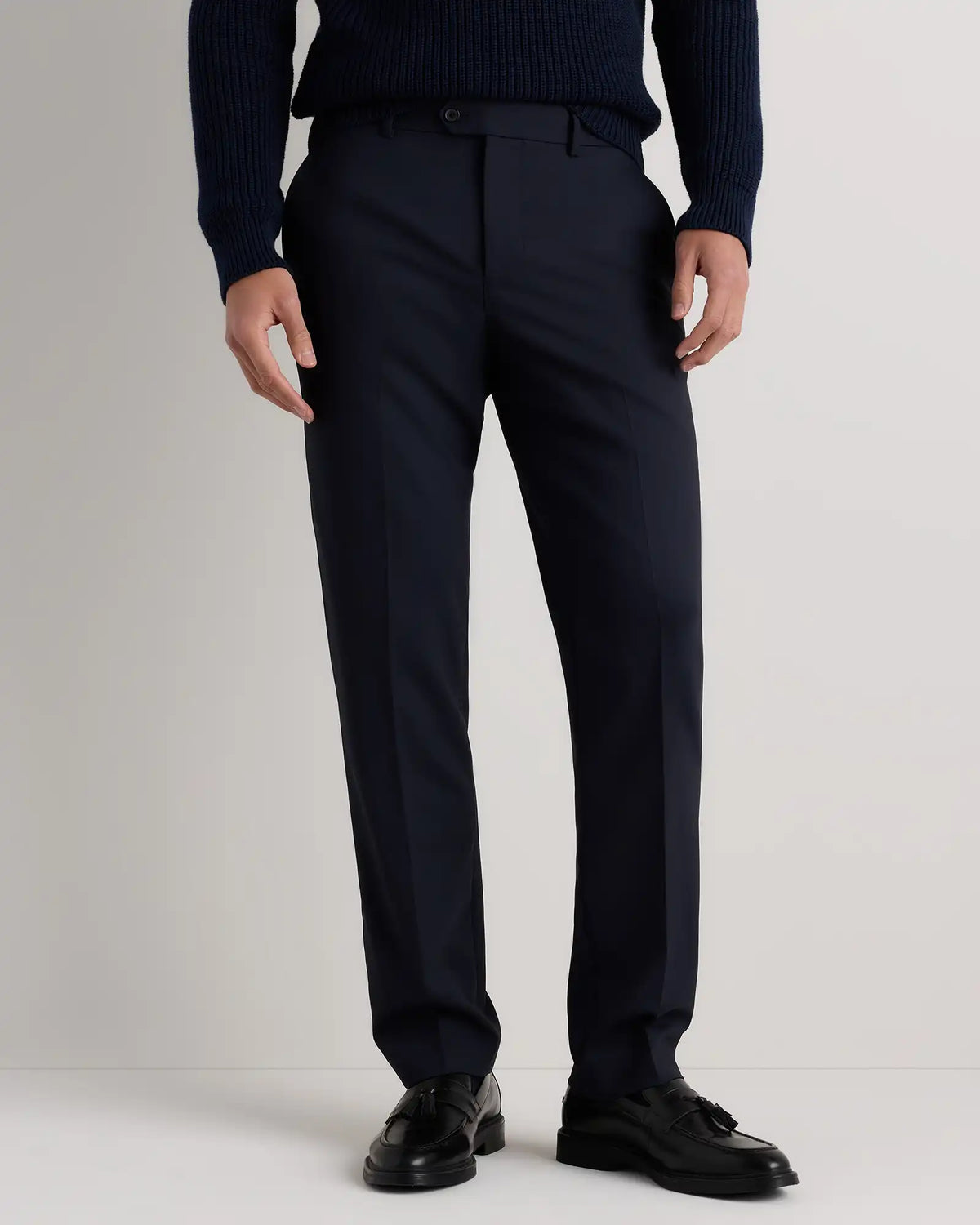 Stretch Wool Dress Pants - Straight