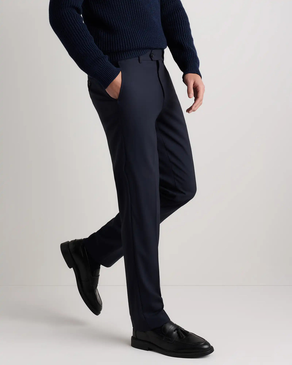 Stretch Wool Dress Pants - Straight
