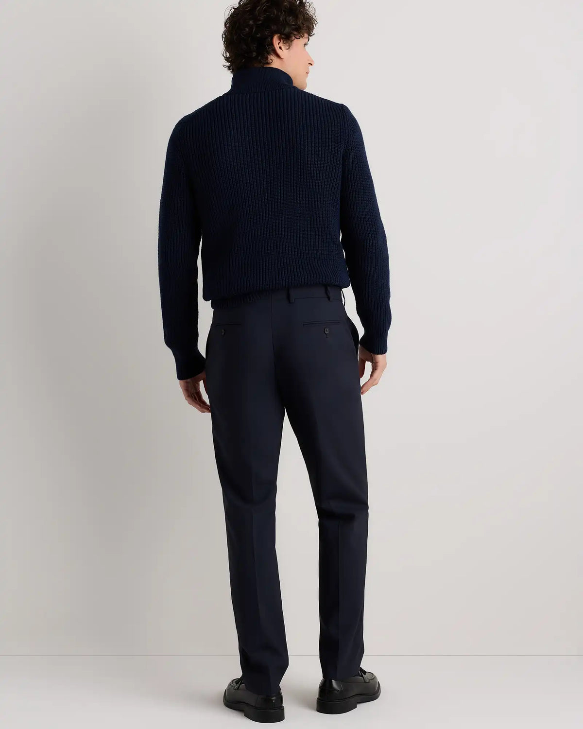Stretch Wool Dress Pants - Straight